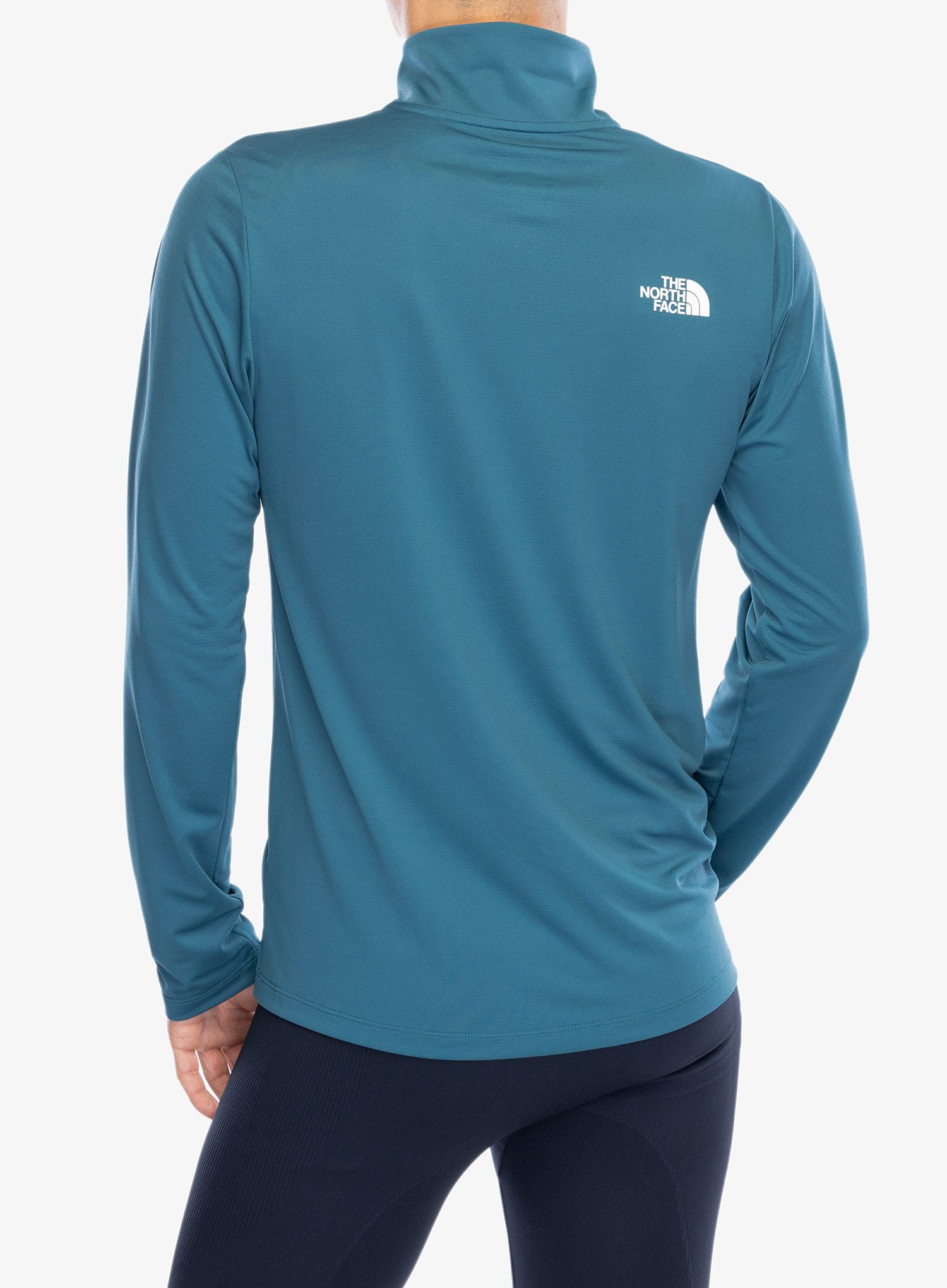 Dukserica The North Face 24/7 1/4 Zip Tee - mallard blue
