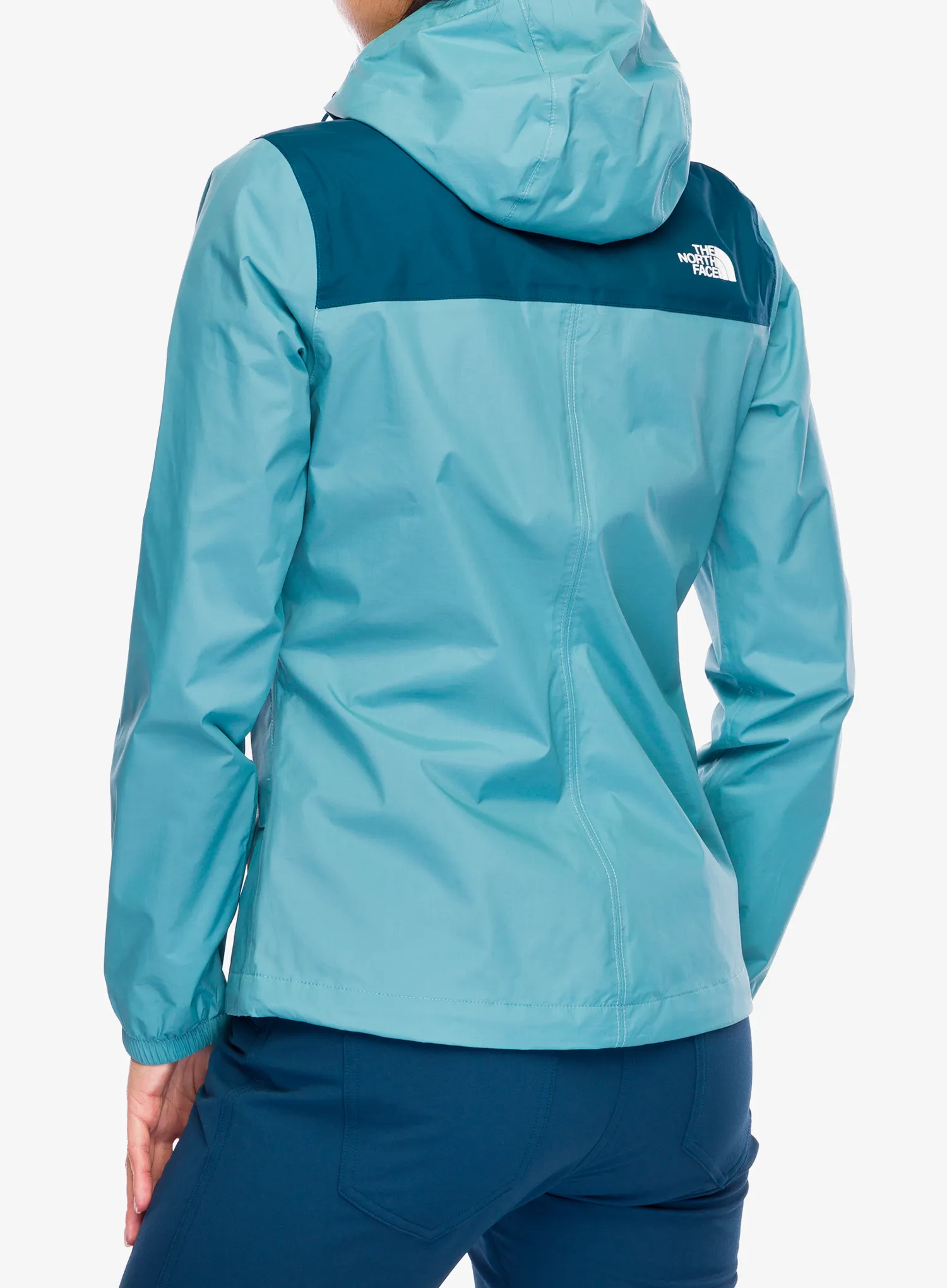Ženska kišna jakna The North Face Antora Jacket - algae blue/midnight petrol
