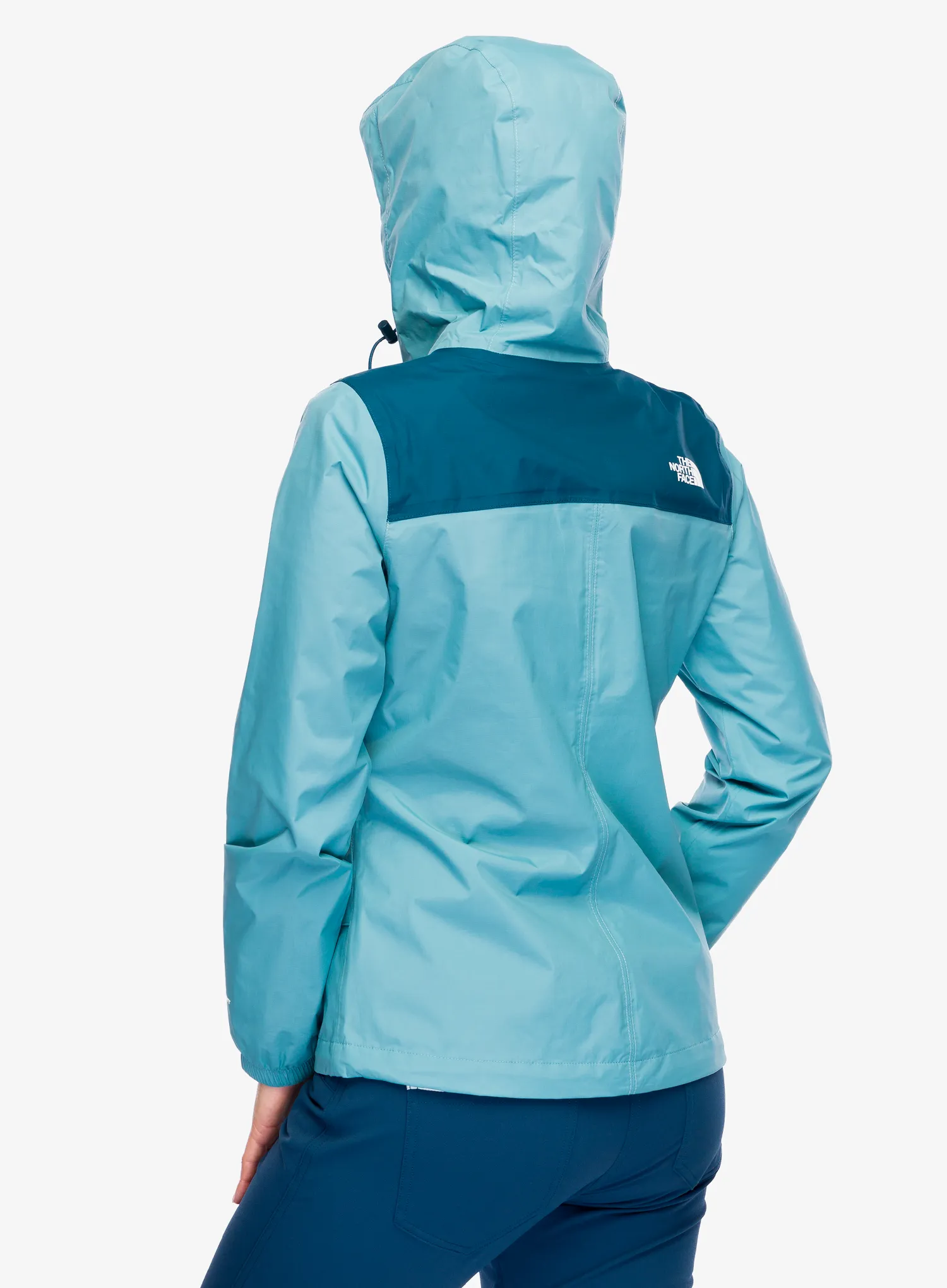 Ženska kišna jakna The North Face Antora Jacket - algae blue/midnight petrol
