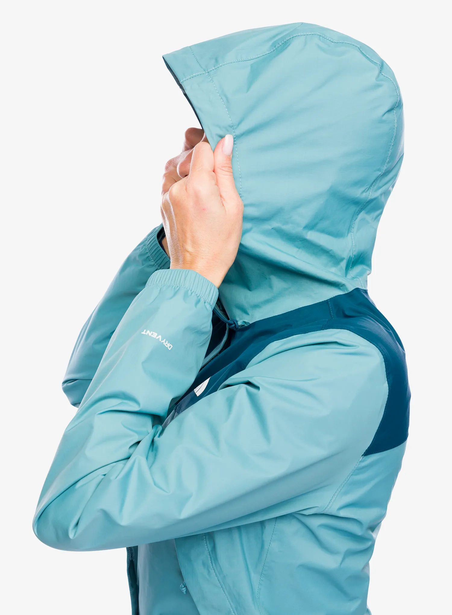 Ženska kišna jakna The North Face Antora Jacket - algae blue/midnight petrol