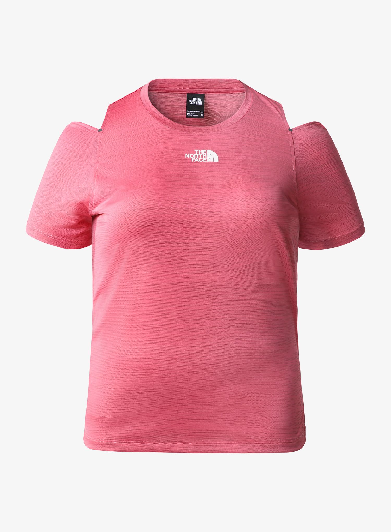 Ženska brzosušeća majica The North Face Ao Tee Plus - pink