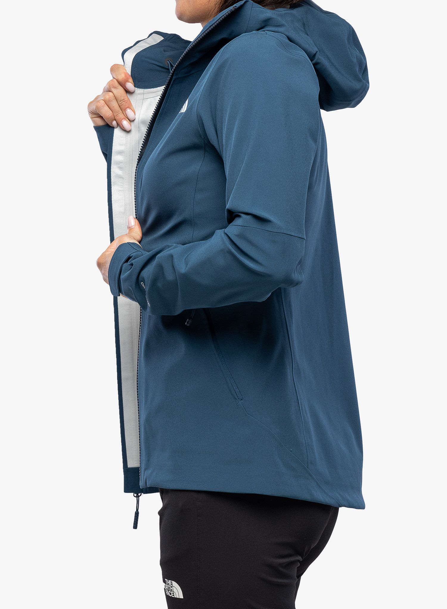 Ženska kišna jakna The North Face Apex Flex DryVent - blue wing teal