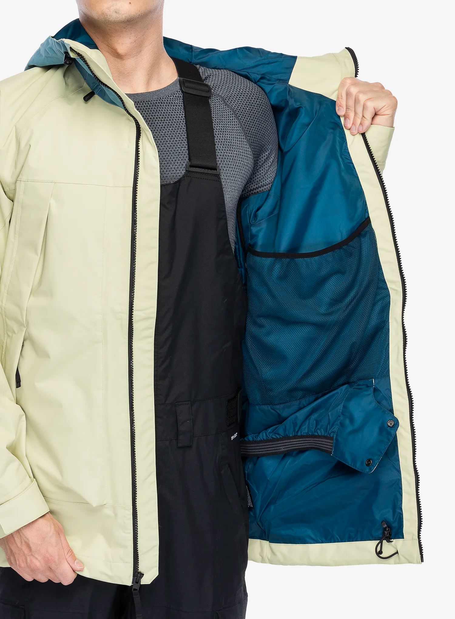Skijaška jakna The North Face Balfron Jacket - nettle/algae blue