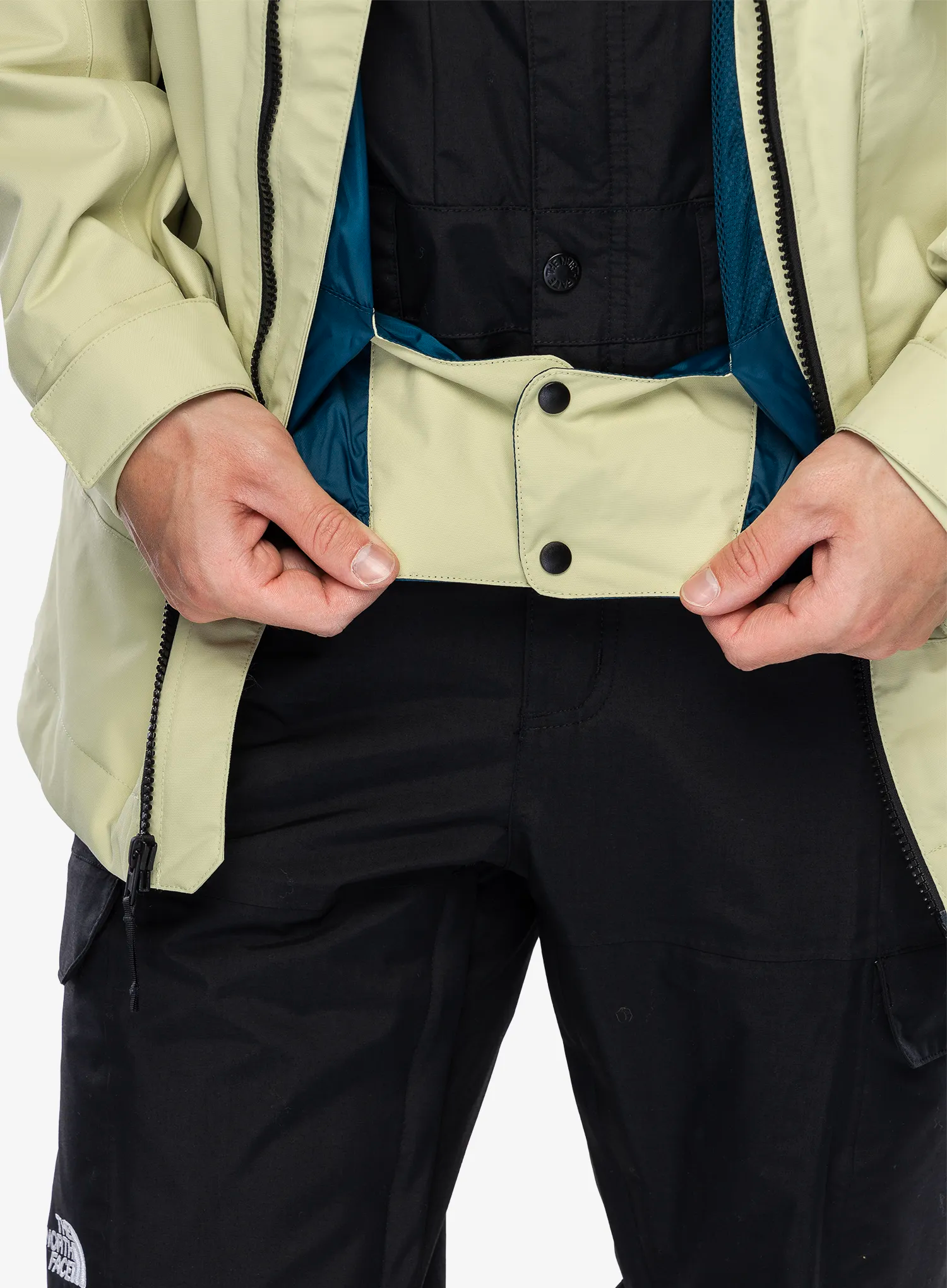 Skijaška jakna The North Face Balfron Jacket - nettle/algae blue