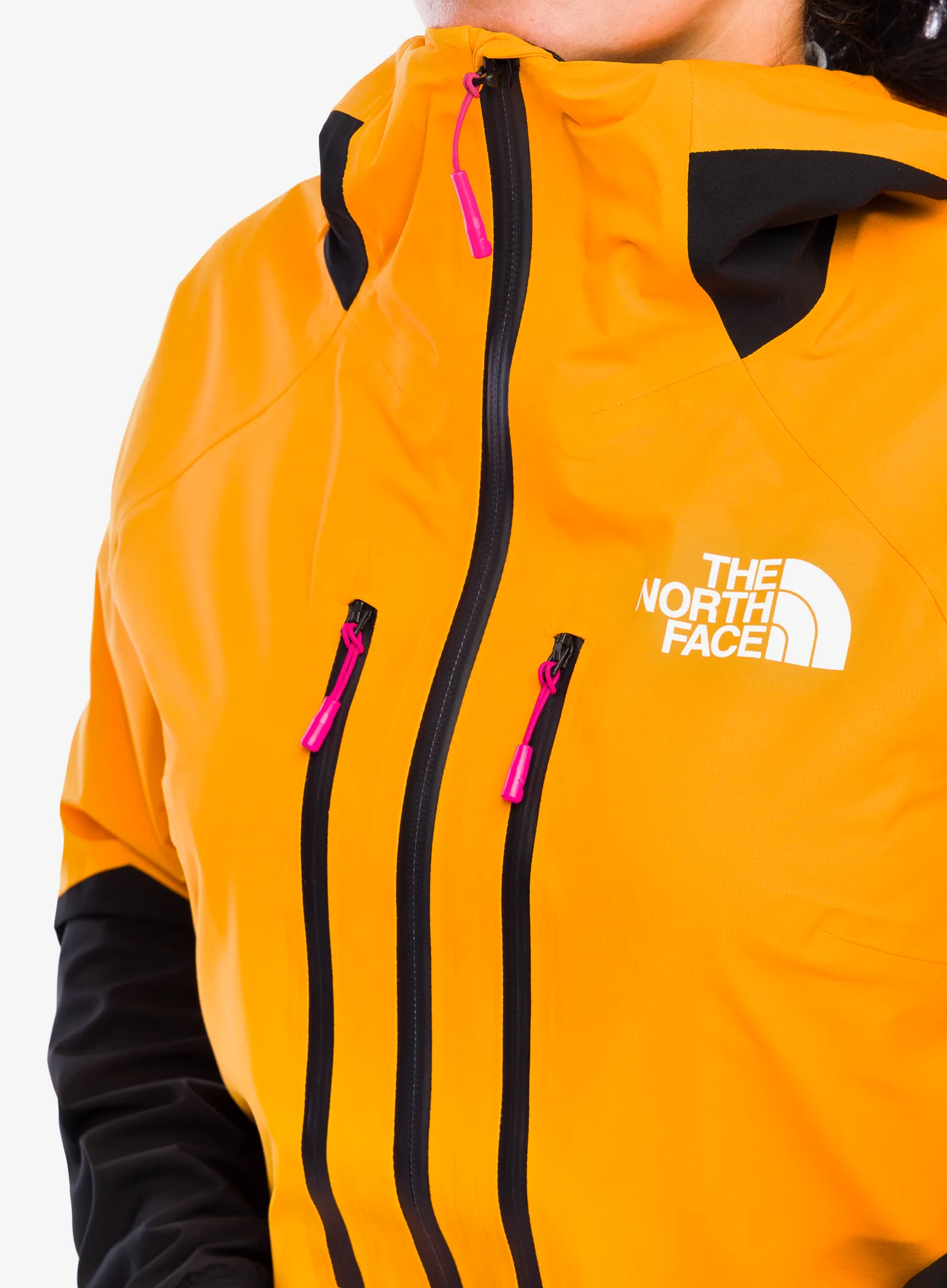 Ženska kišna jakna The North Face Balmenhorn Futurelight Shell - apricot glaze/tnf black