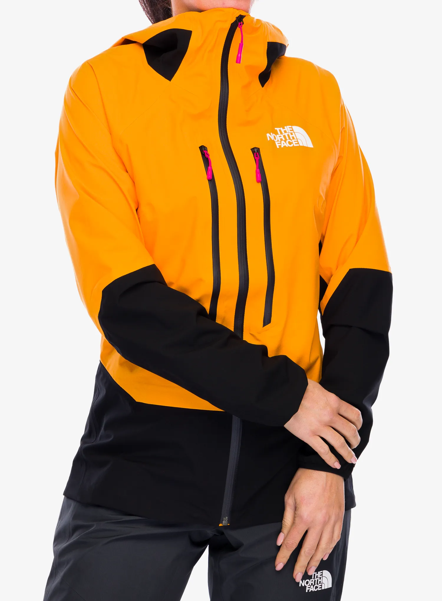 Ženska kišna jakna The North Face Balmenhorn Futurelight Shell - apricot glaze/tnf black