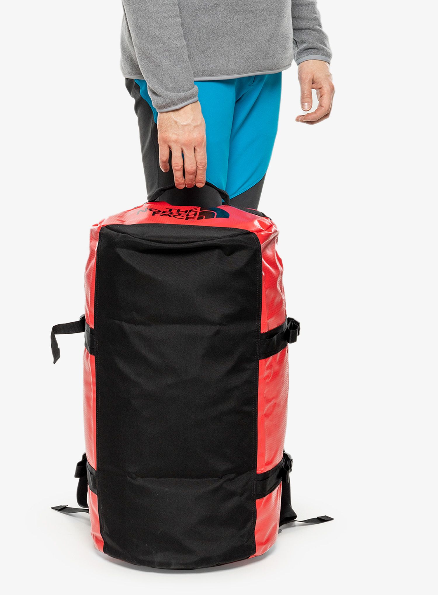 Putna torba The North Face Base Camp Duffel M - tnf red/tnf black