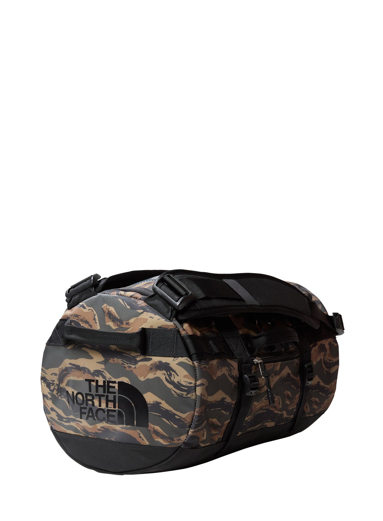 Putna torba The North Face Base Camp Duffel XS green print black