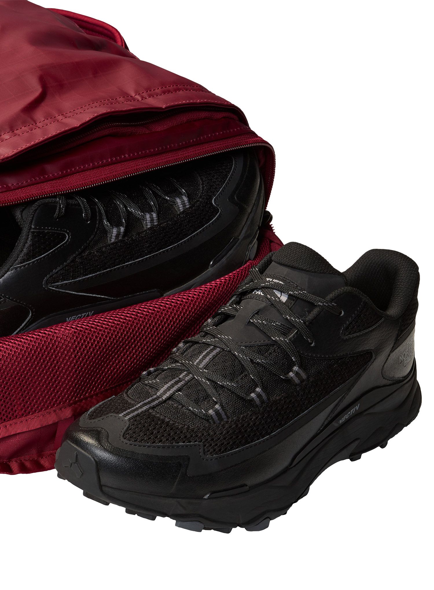 Putna torba The North Face Base Camp Voyager Duffel 32L - beetroot/tnf red