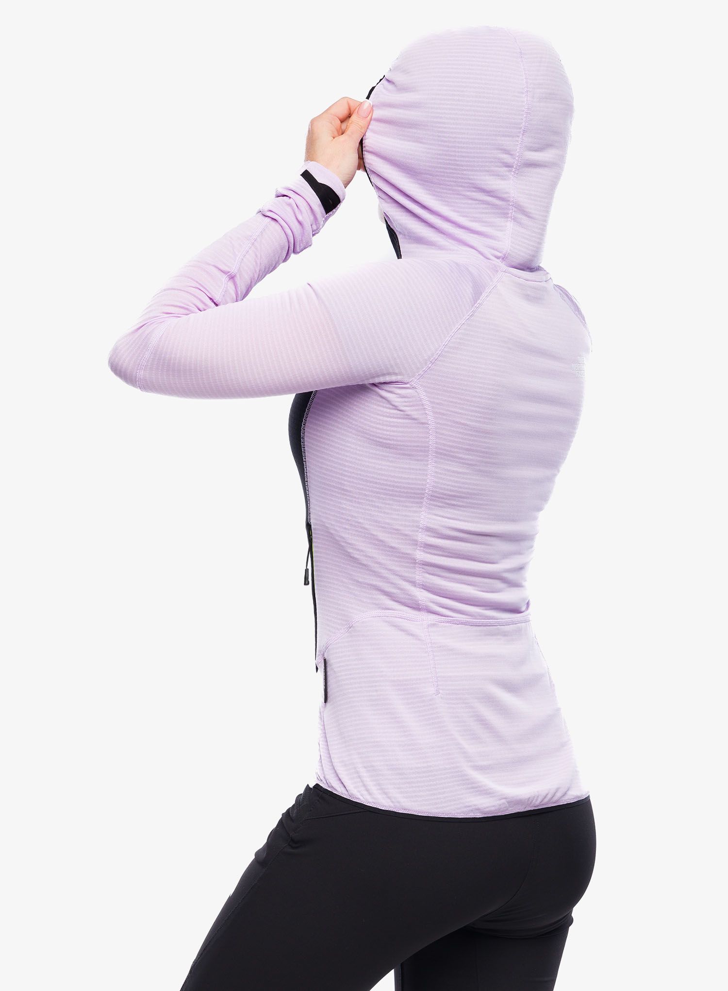 Ženska dukserica The North Face Bolt Polartec Hoodie - lite lilac/black