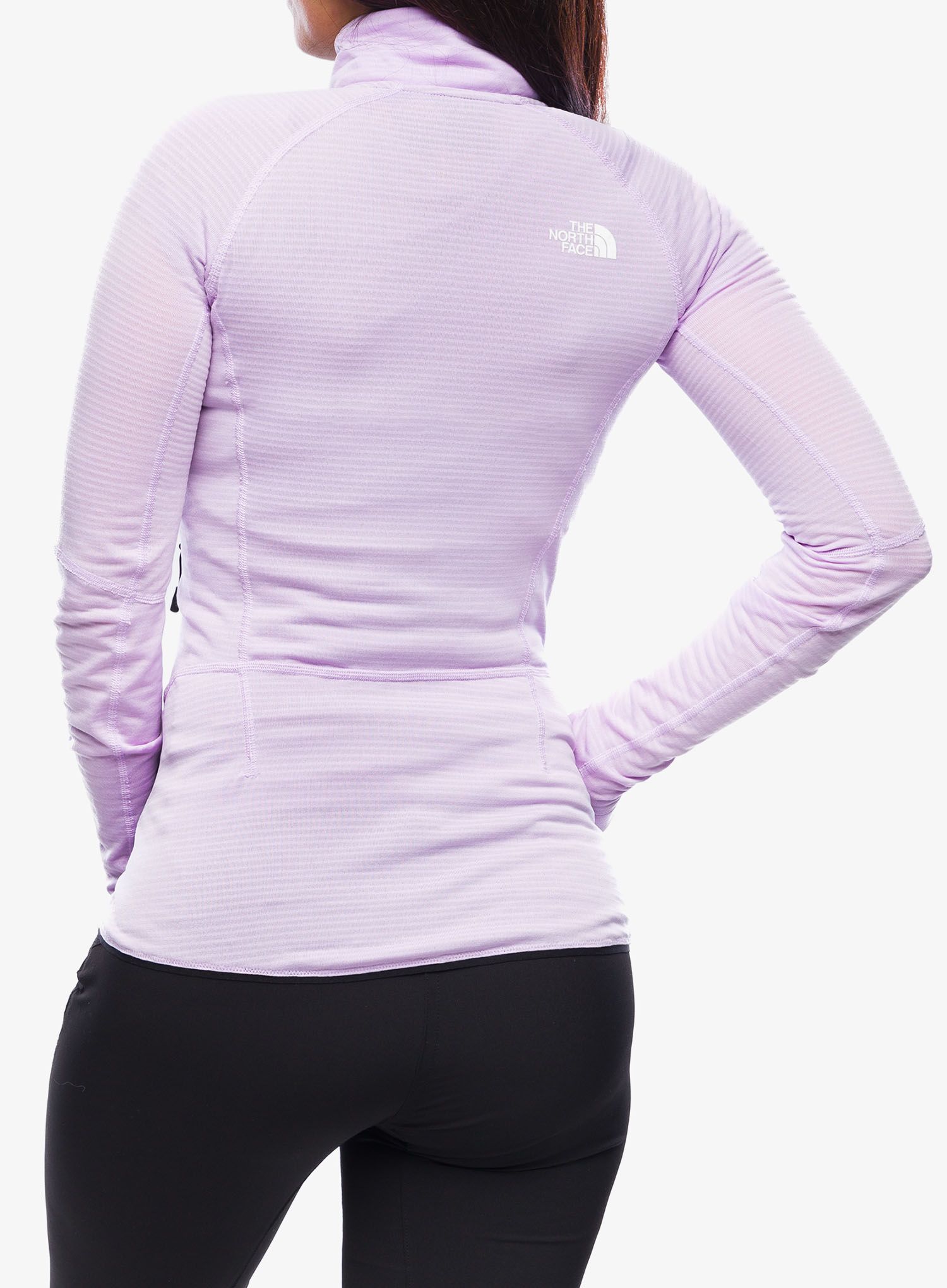 Ženska dukserica The North Face Bolt Polartec Jacket - lite lilac/black