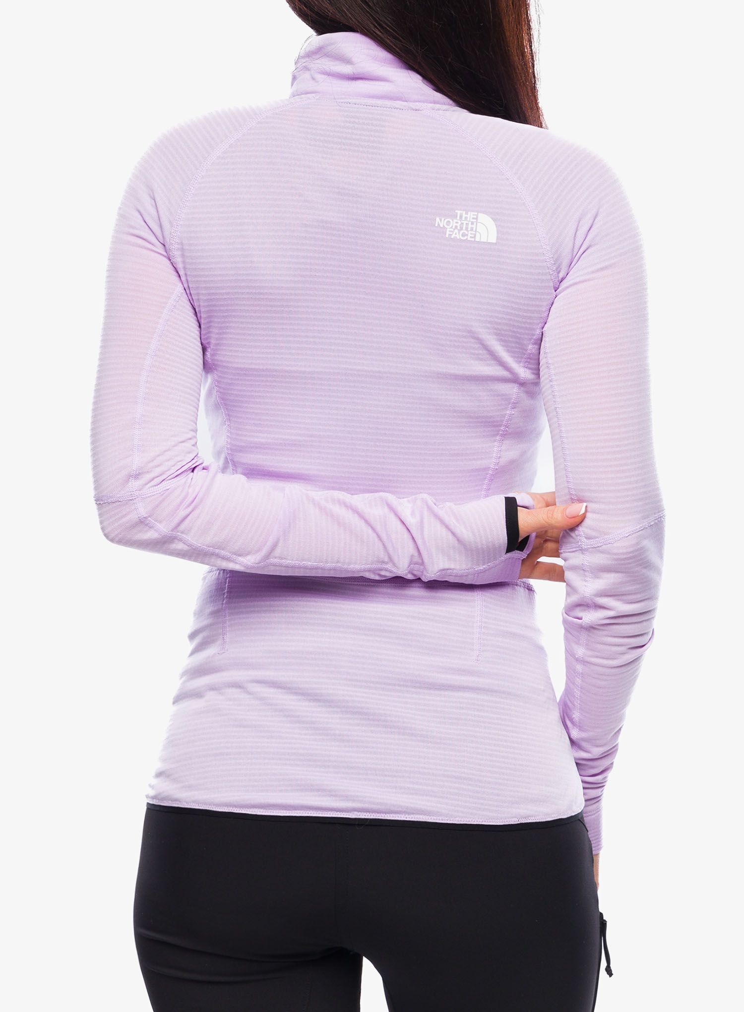 Ženska dukserica The North Face Bolt Polartec Jacket - lite lilac/black