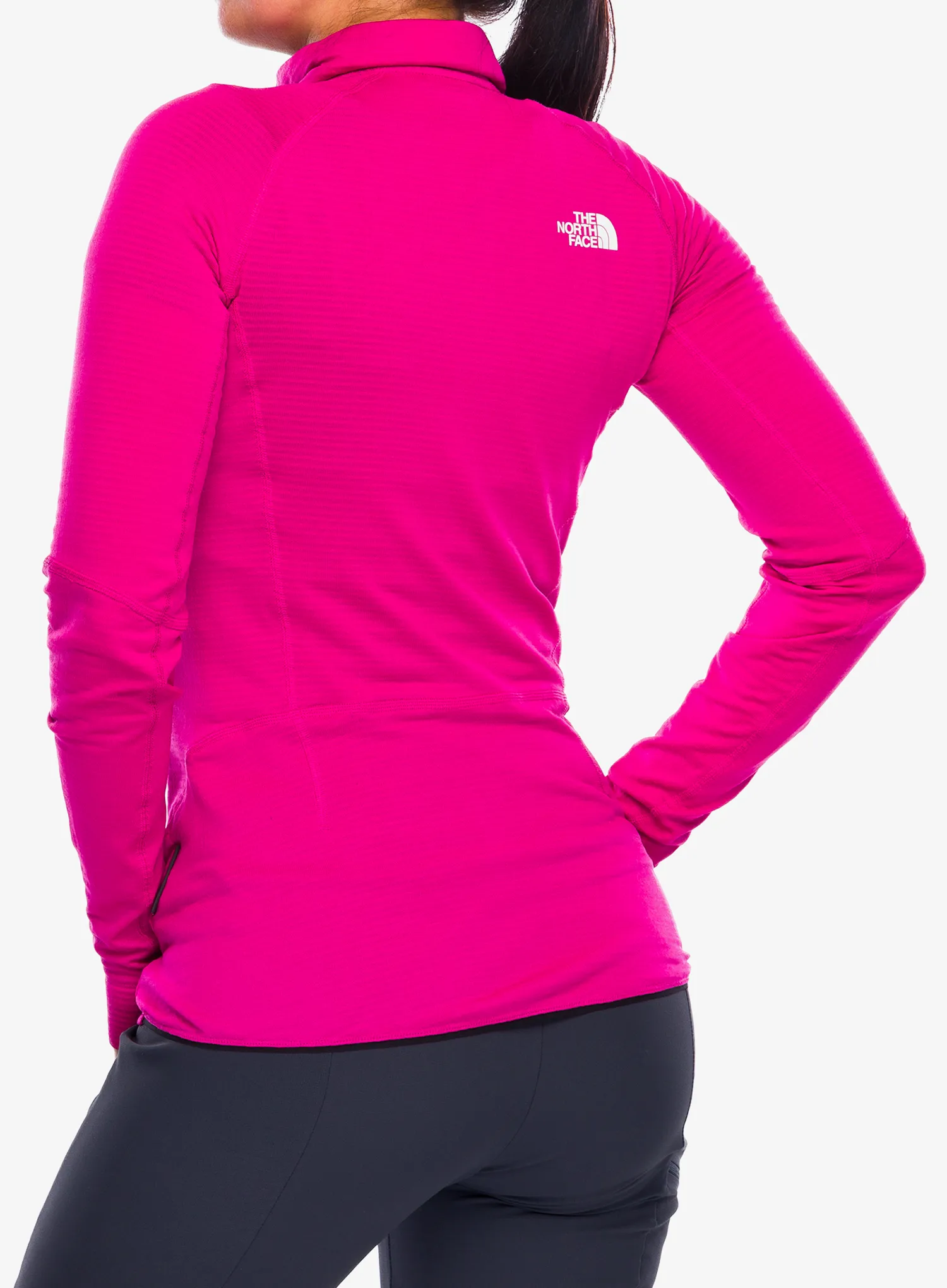 Ženska jakna od flisa The North Face Bolt Polartec Jacket - pink primrose/tnf black