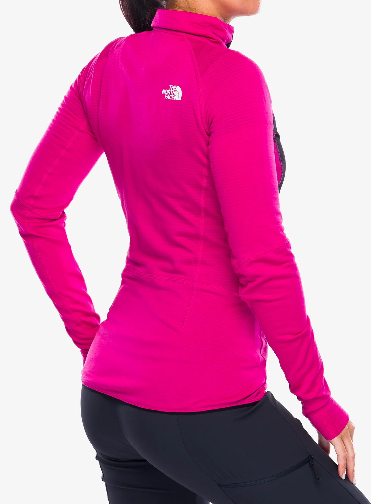 Ženska jakna od flisa The North Face Bolt Polartec Jacket - pink primrose/tnf black