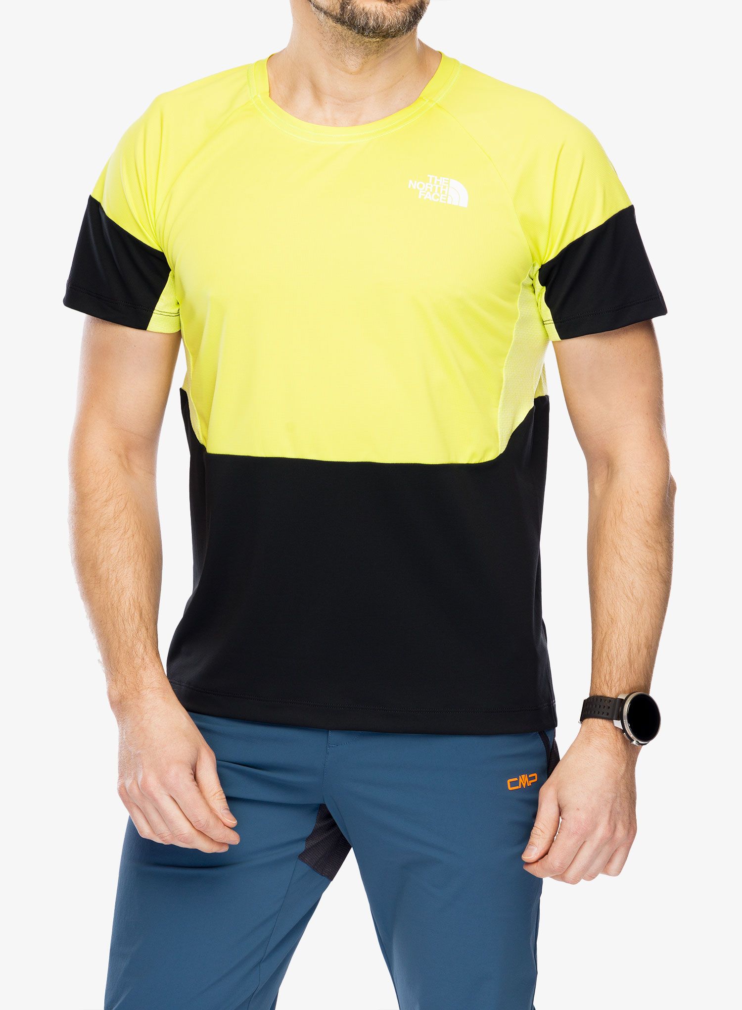 Brzosušeća majica The North Face Bolt Tech Tee - fizz lime/black