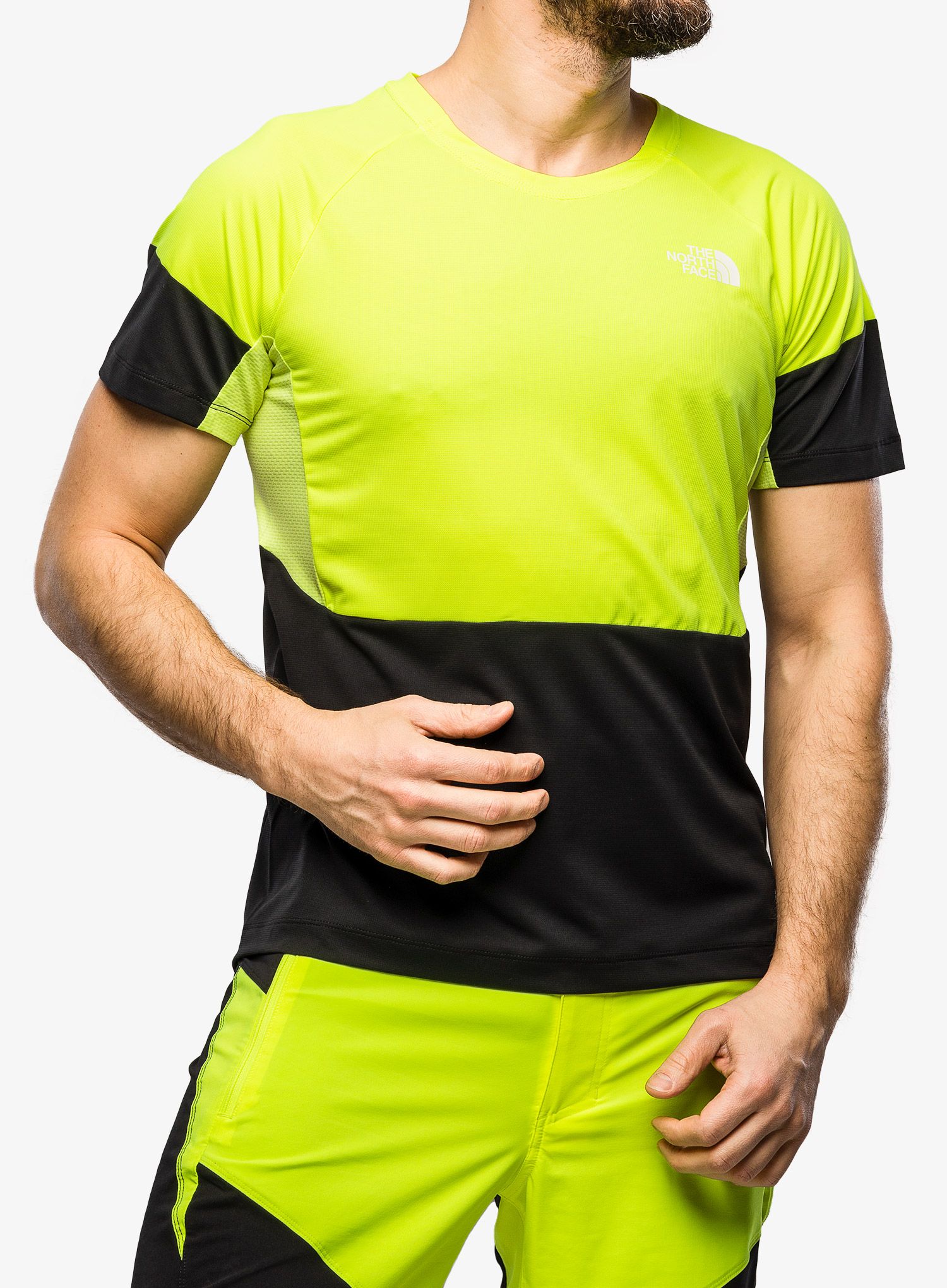 Penjačka majica The North Face Bolt Tech Tee - yellow/black