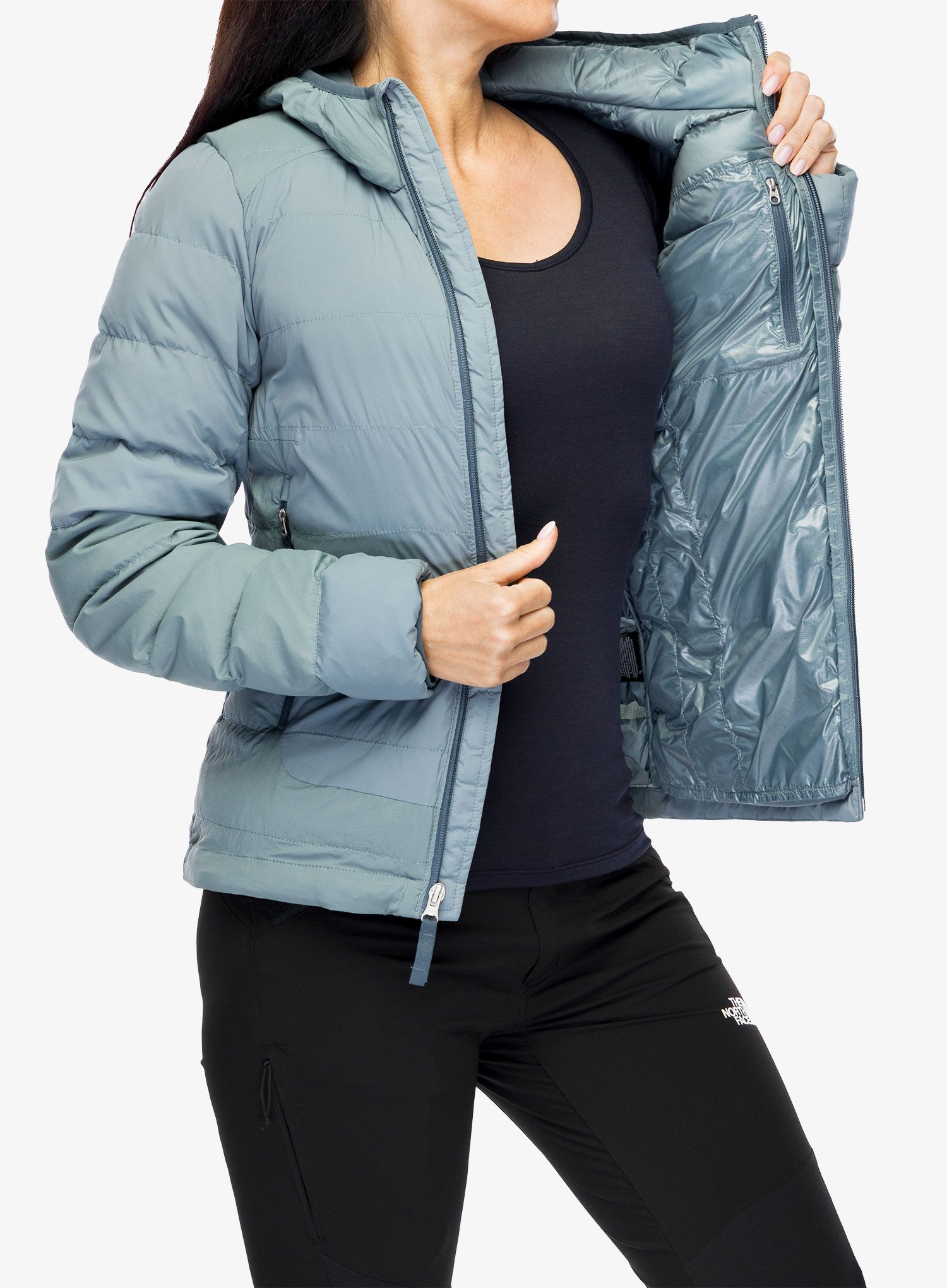 Ženska jakna The North Face Castleview 50/50 Down Jacket - goblin blue