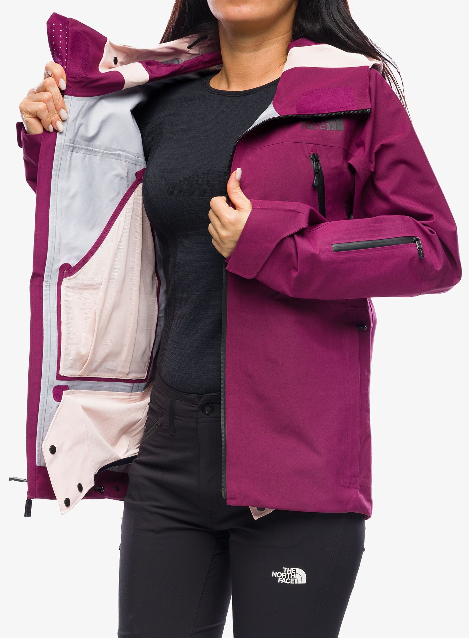 Ženska skijaška jakna The North Face Ceptor Jacket - boysenberry