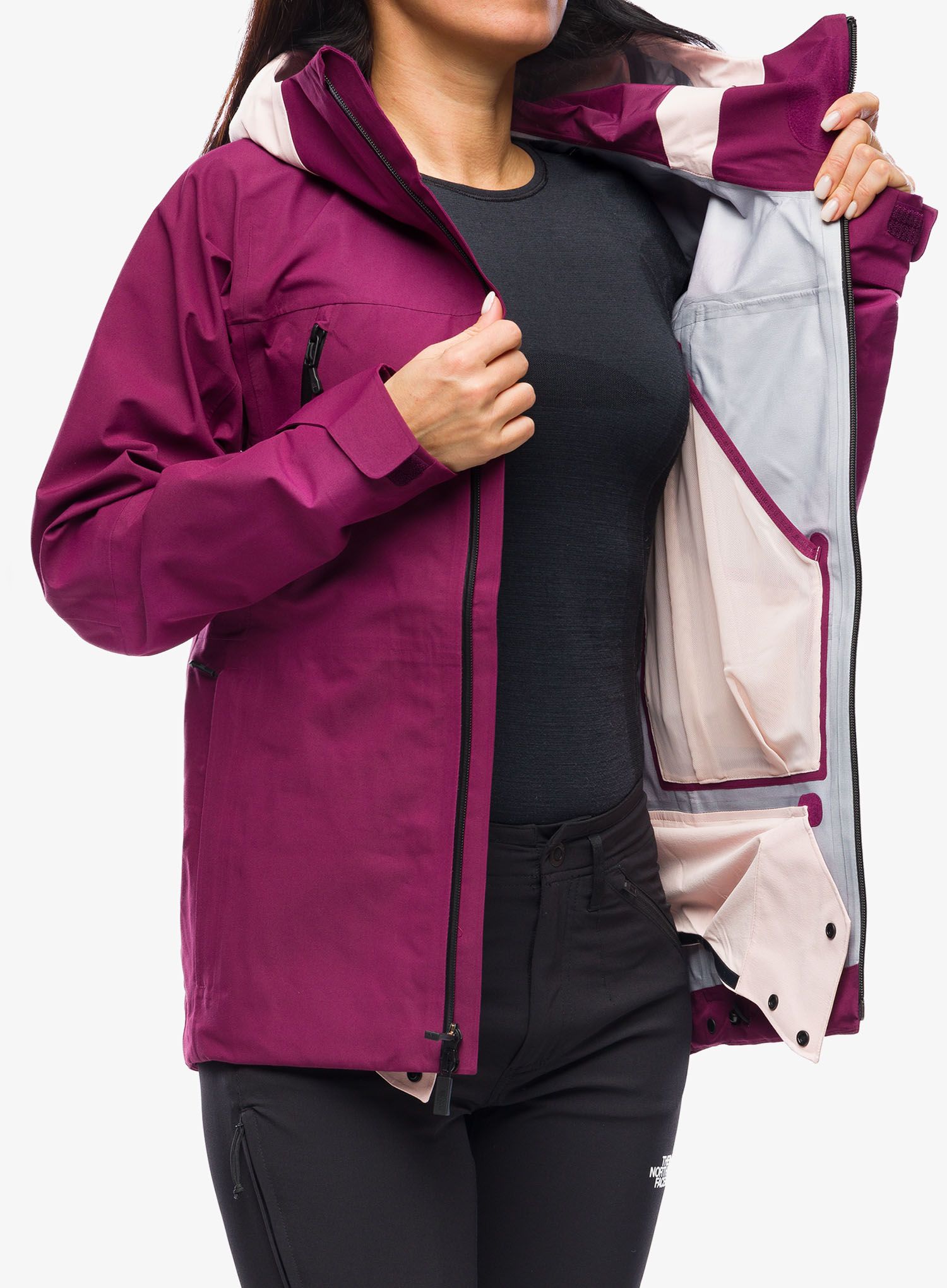 Ženska skijaška jakna The North Face Ceptor Jacket - boysenberry