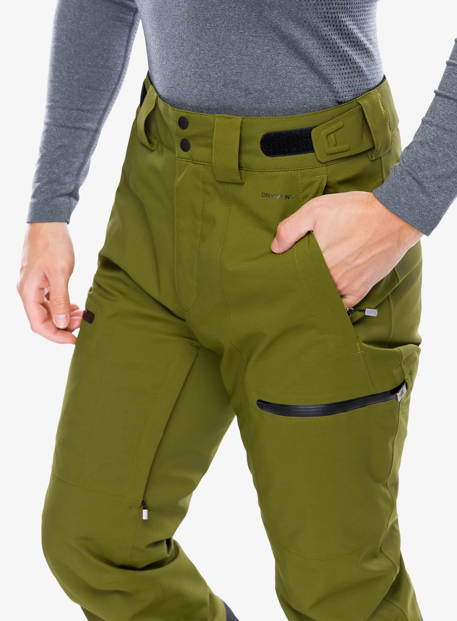 Skijaške hlače The North Face Chakal Pant - forest olive