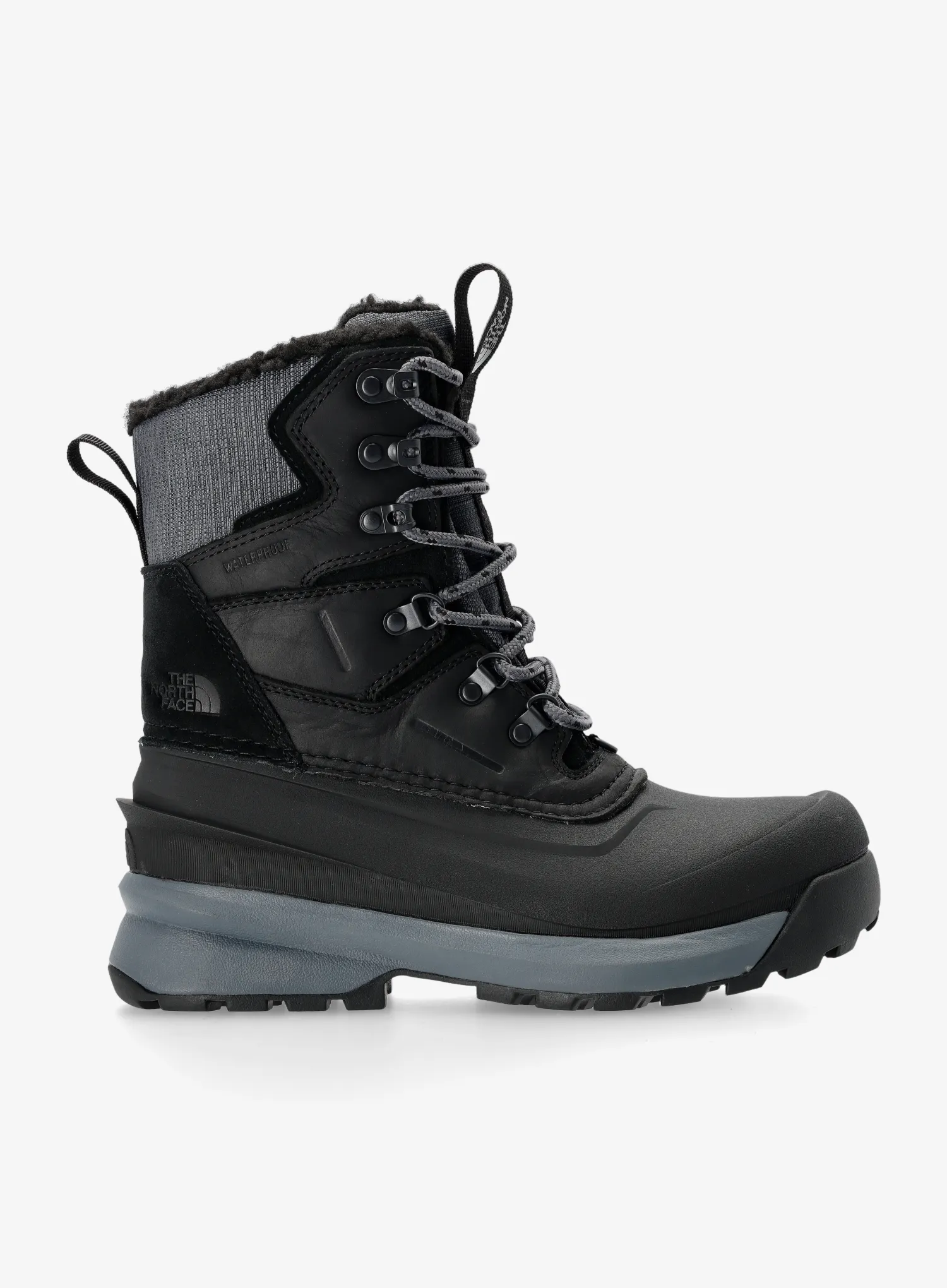 Ženske čizme za snijeg The North Face Chilkat V 400 WP - tnf black/vanadis grey