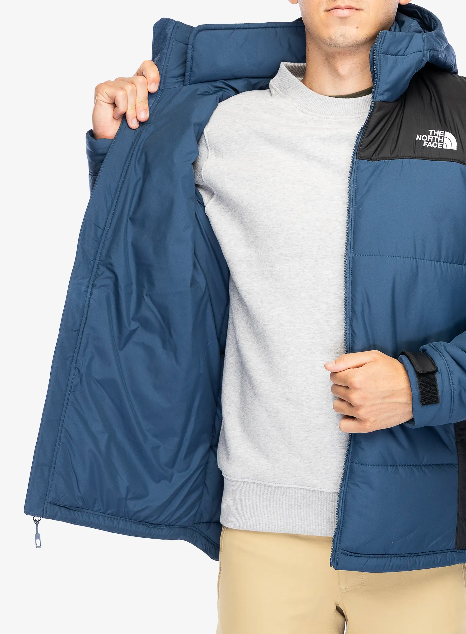 Jakna s postavom The North Face Circular Diablo Jacket - tnf black/shady blue