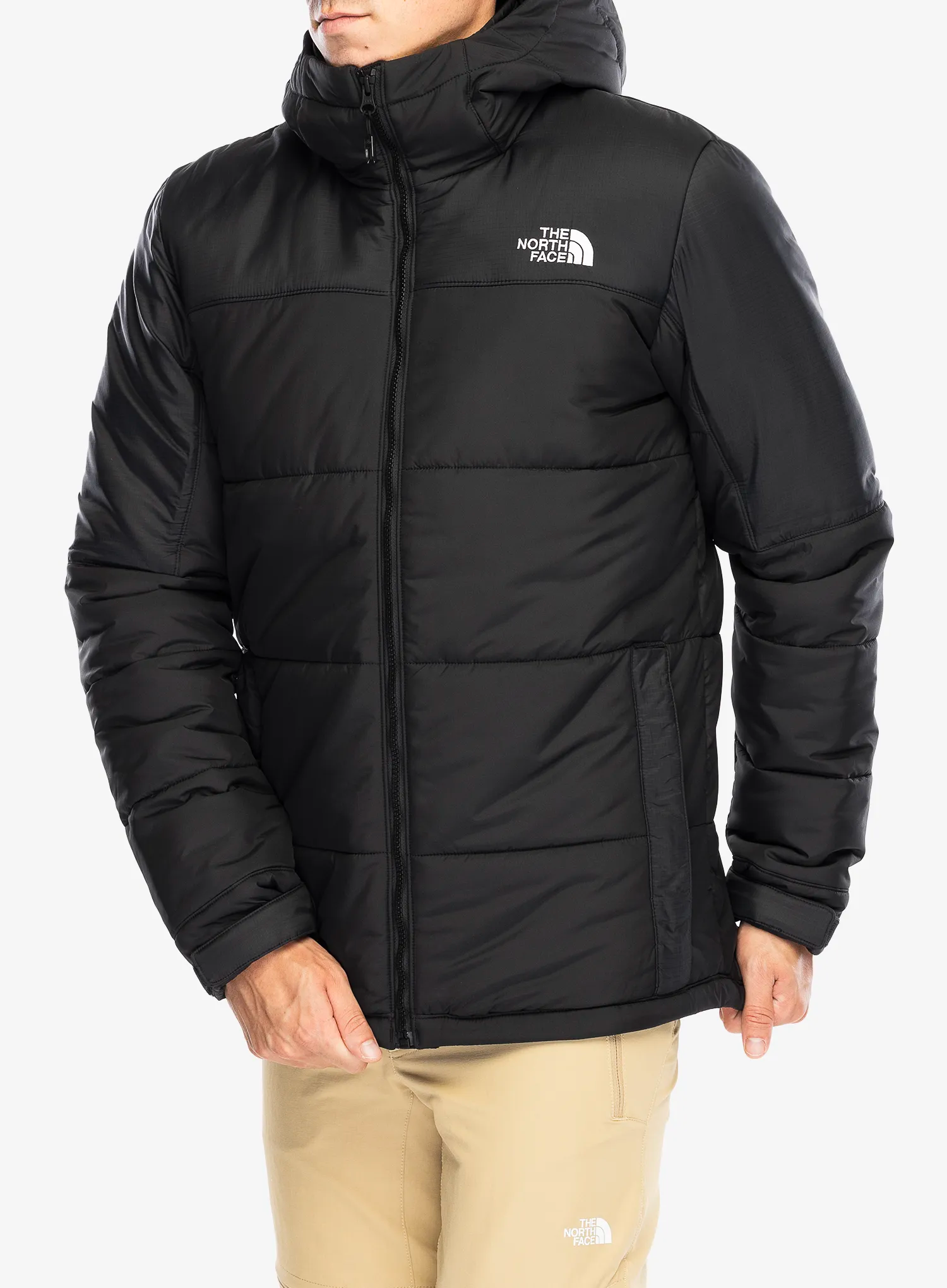 Jakna s postavom The North Face Circular Diablo Jacket - tnf black/tnf black