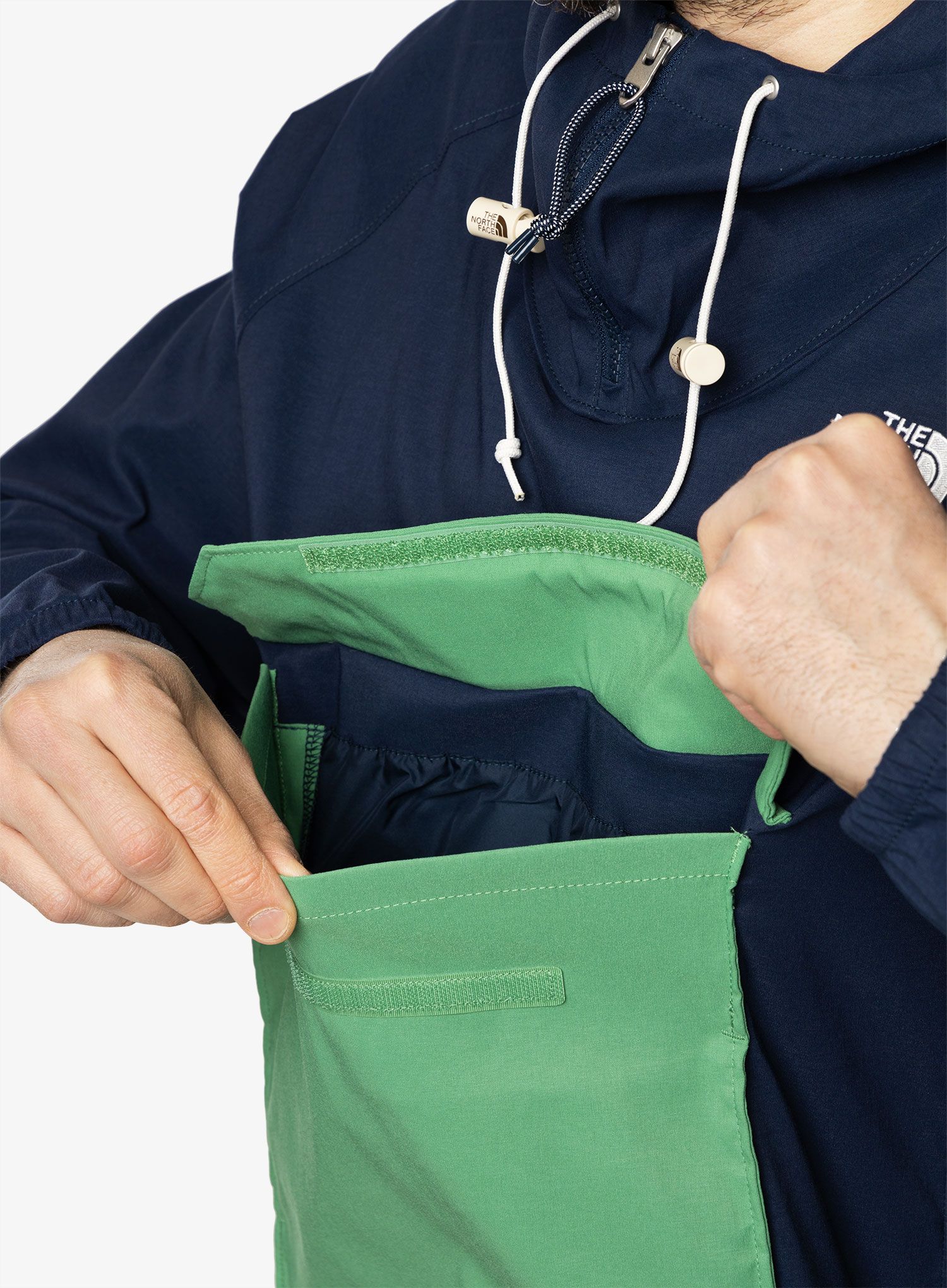 Vjetrovka The North Face Class V Pullover - navy/deep grass