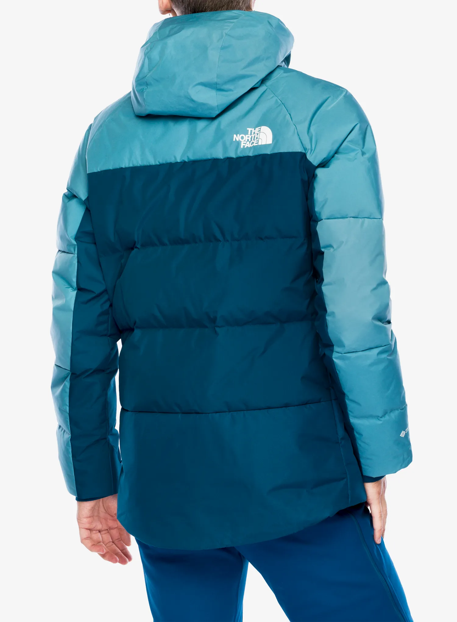 Skijaška jakna The North Face Corefire Down Windstopper Jacket - midnight petrol/algae blue
