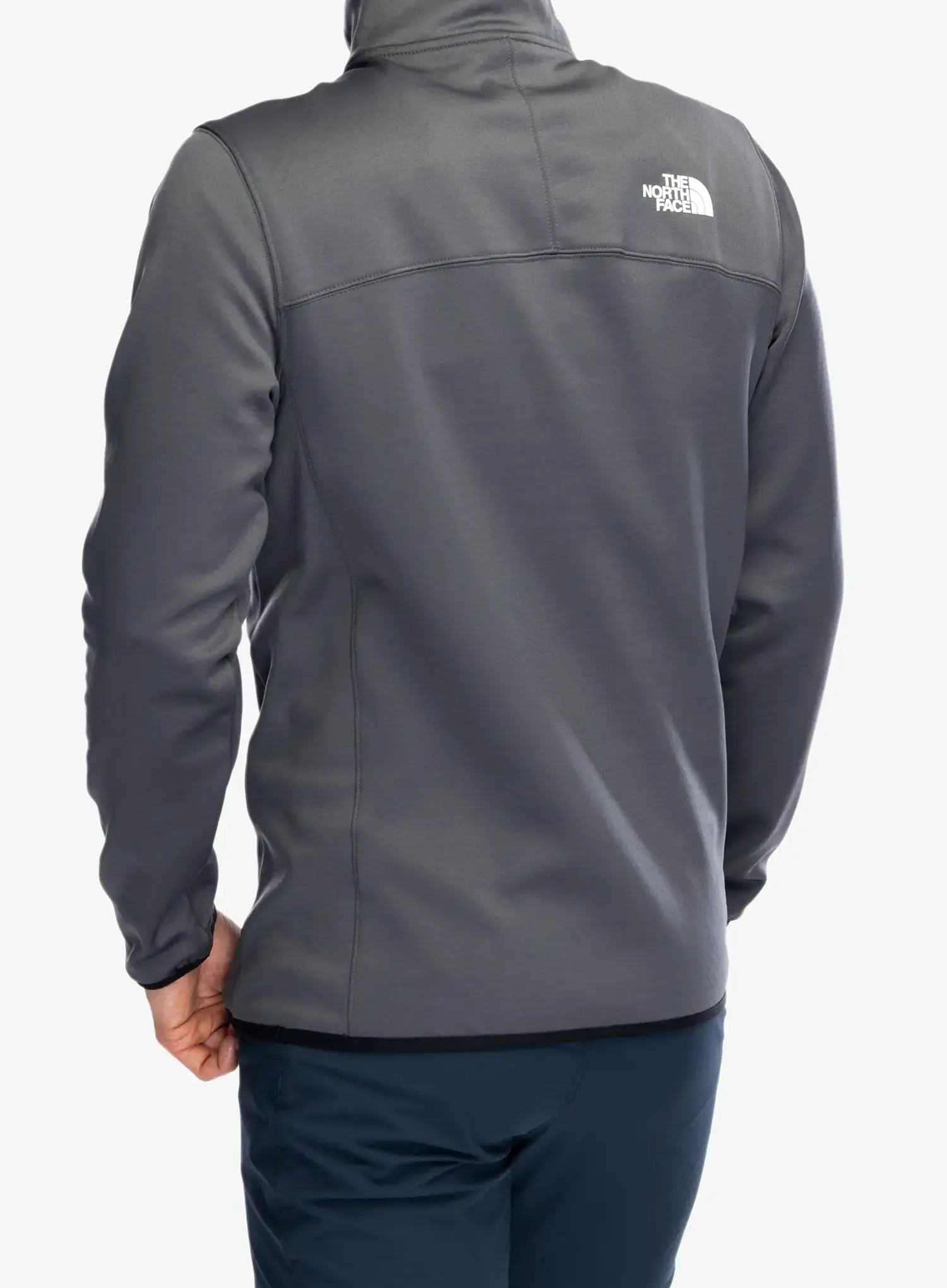 Dukserica The North Face Crest 1/4 Zip - anthracite grey/tnf black
