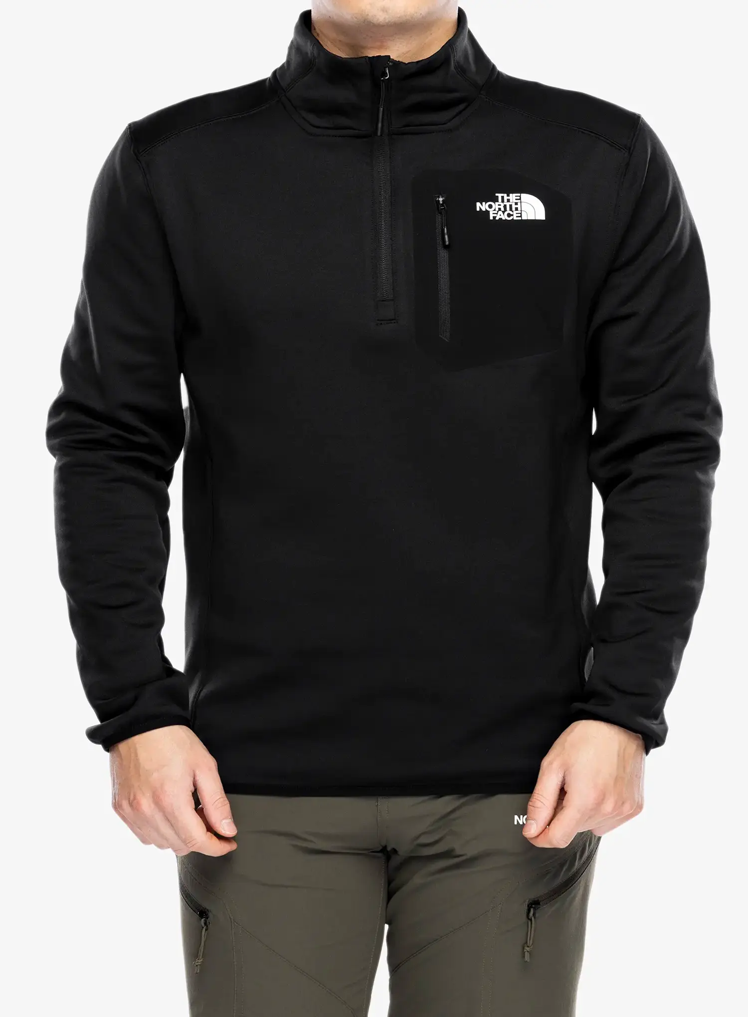 Dukserica The North Face Crest 1/4 Zip - tnf black