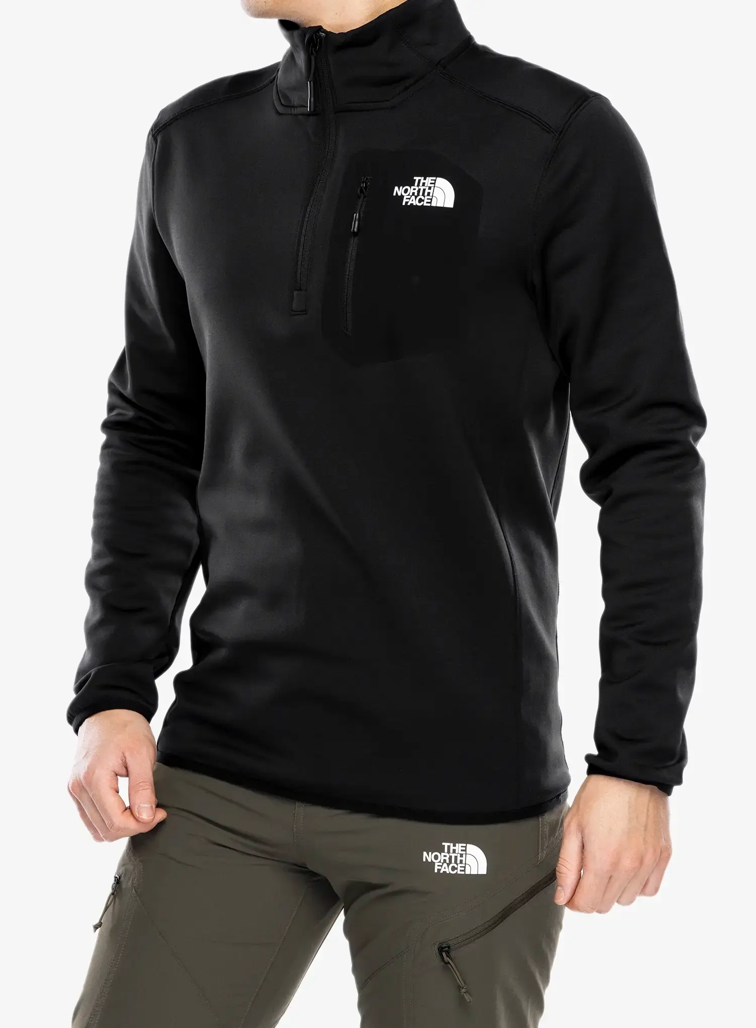 Dukserica The North Face Crest 1/4 Zip - tnf black