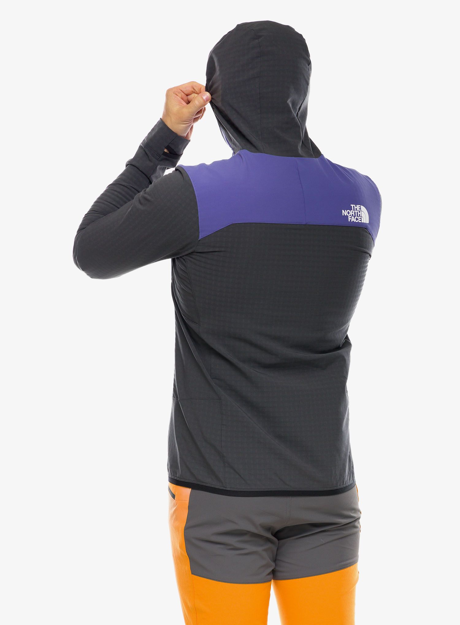 Jakna za turno skijanje The North Face Dawn Turn Hybrid Ventrix Midlayer - grey/cave blue