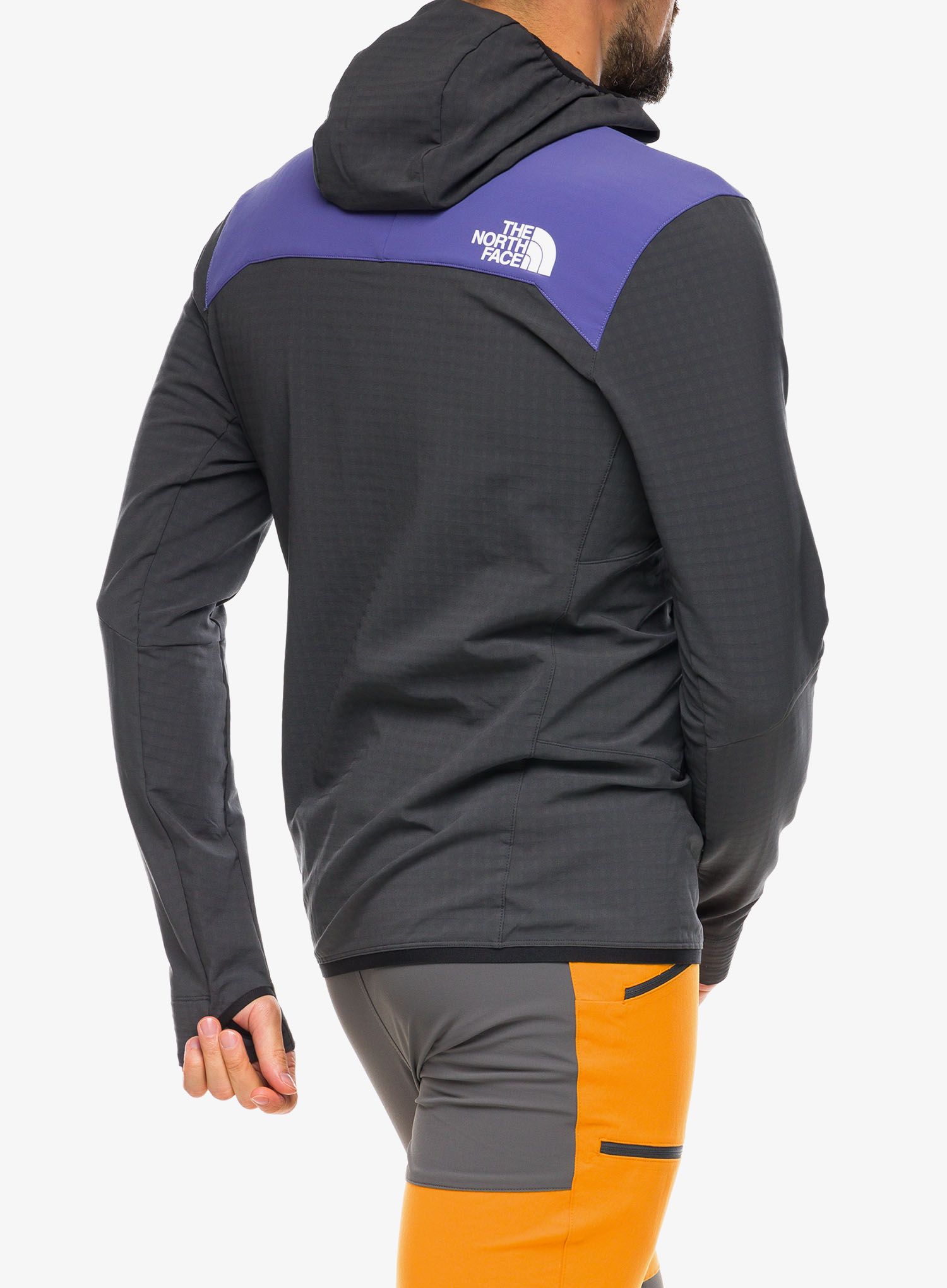 Jakna za turno skijanje The North Face Dawn Turn Hybrid Ventrix Midlayer - grey/cave blue