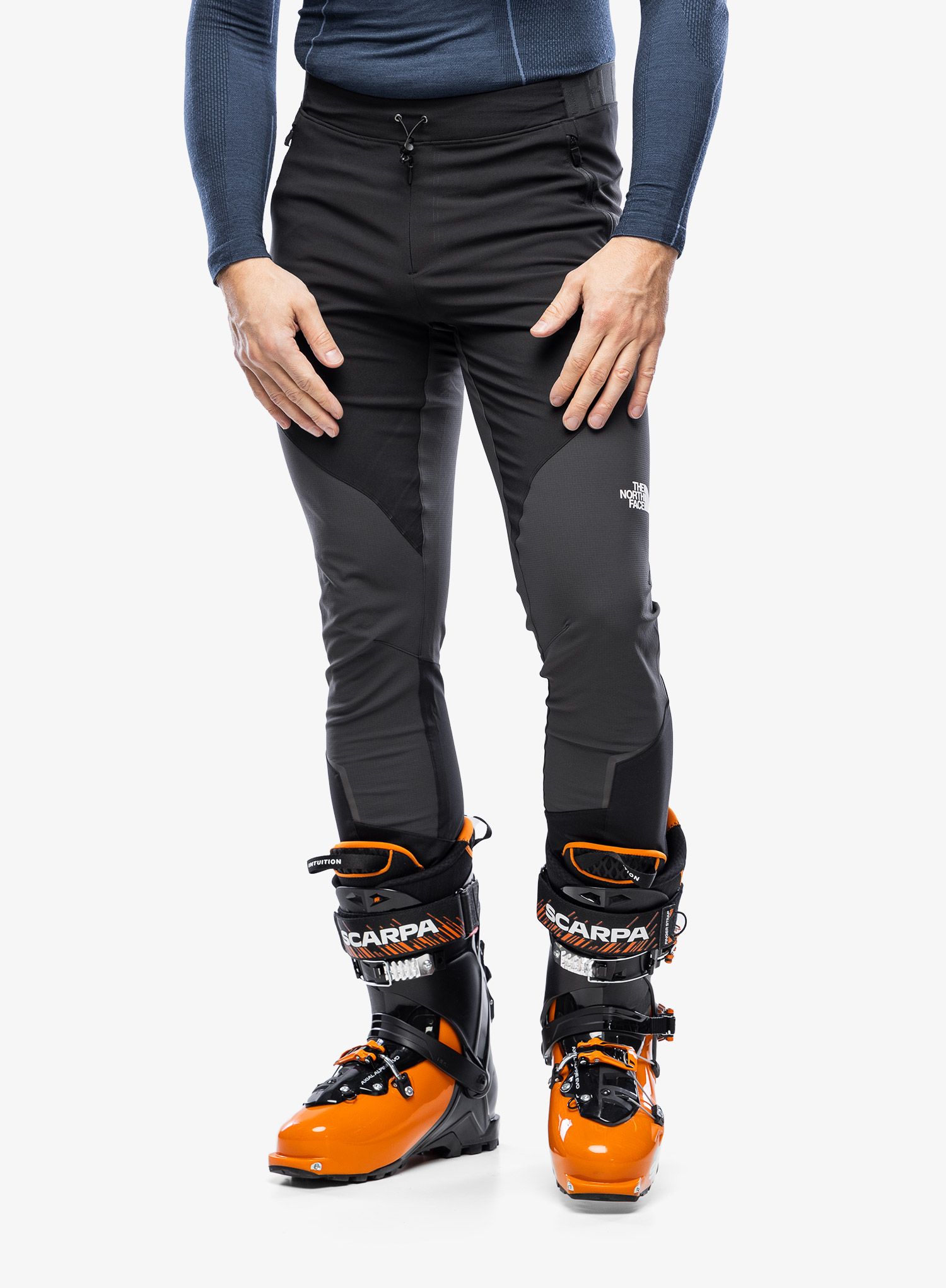 Hlače za turno skijanje The North Face Dawn Turn Pant - black/grey