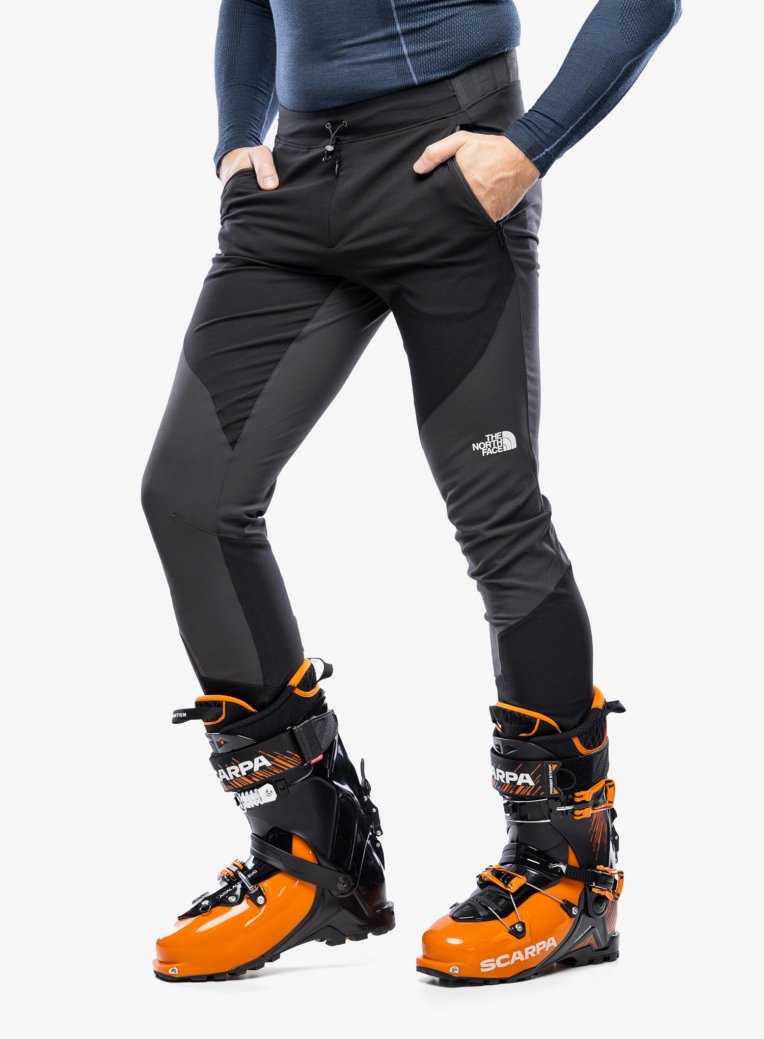 Hlače za turno skijanje The North Face Dawn Turn Pant - black/grey
