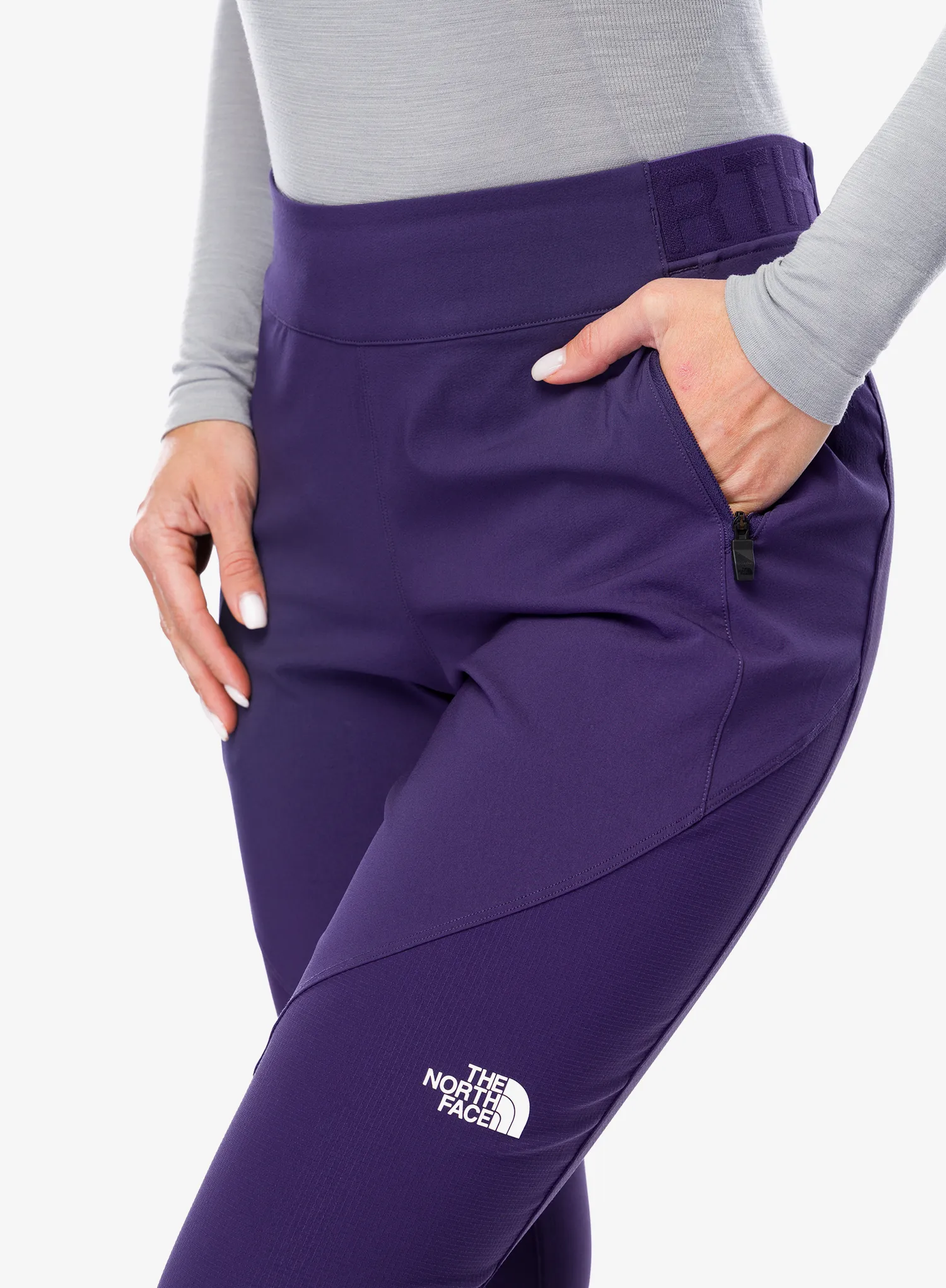 Ženske hlače The North Face Dawn Turn Pant - eternal purple