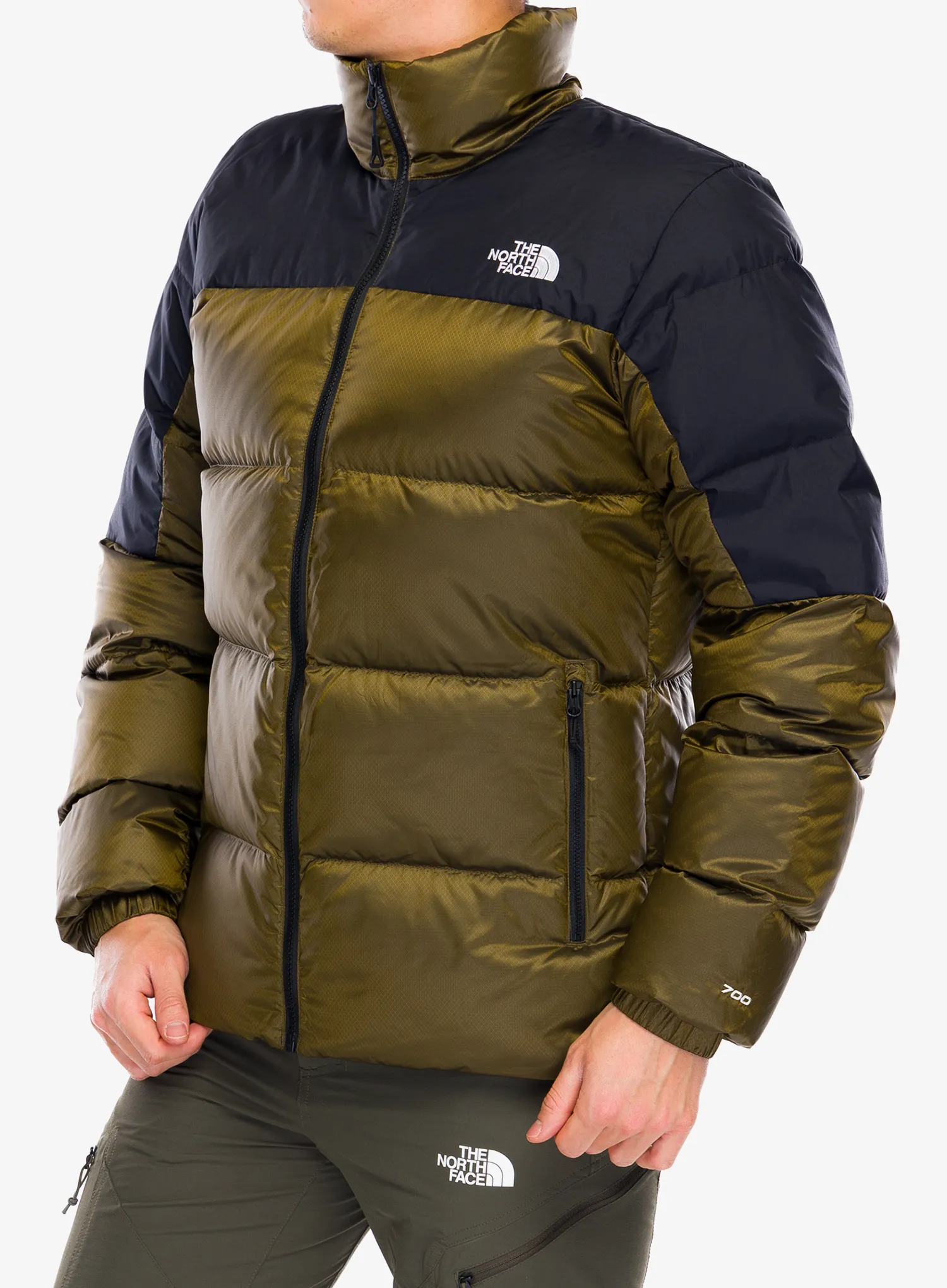Pernata jakna The North Face Diablo Down 2.0 Jacket - moss green black heather/black