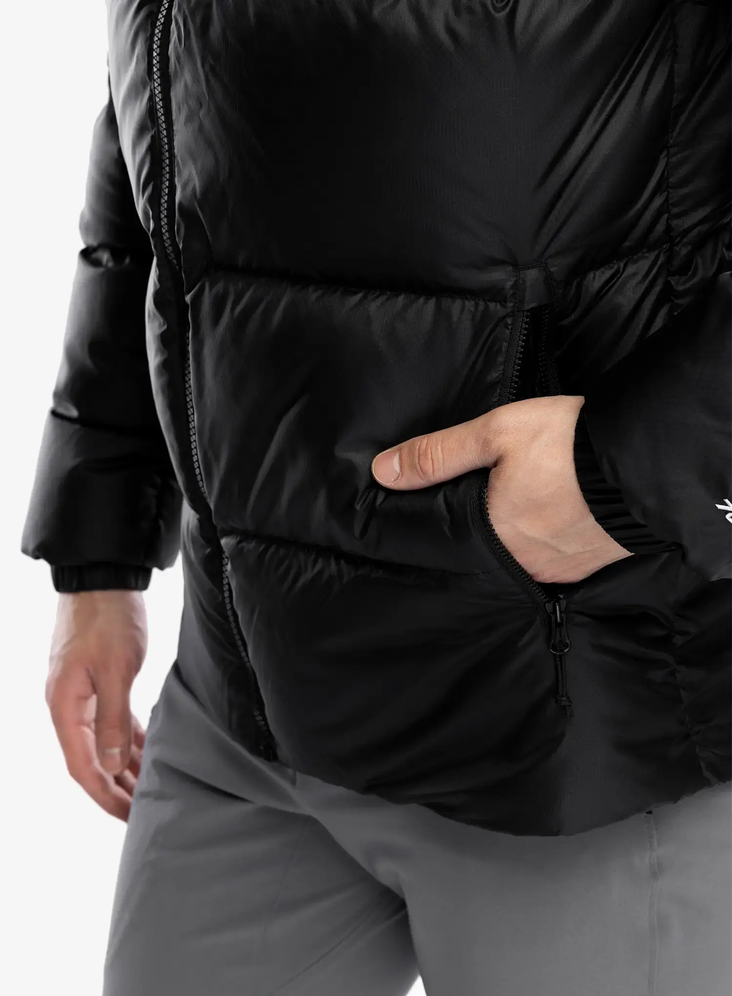 Pernata jakna The North Face Diablo Down 2.0 Jacket - tnf black heather/tnf black