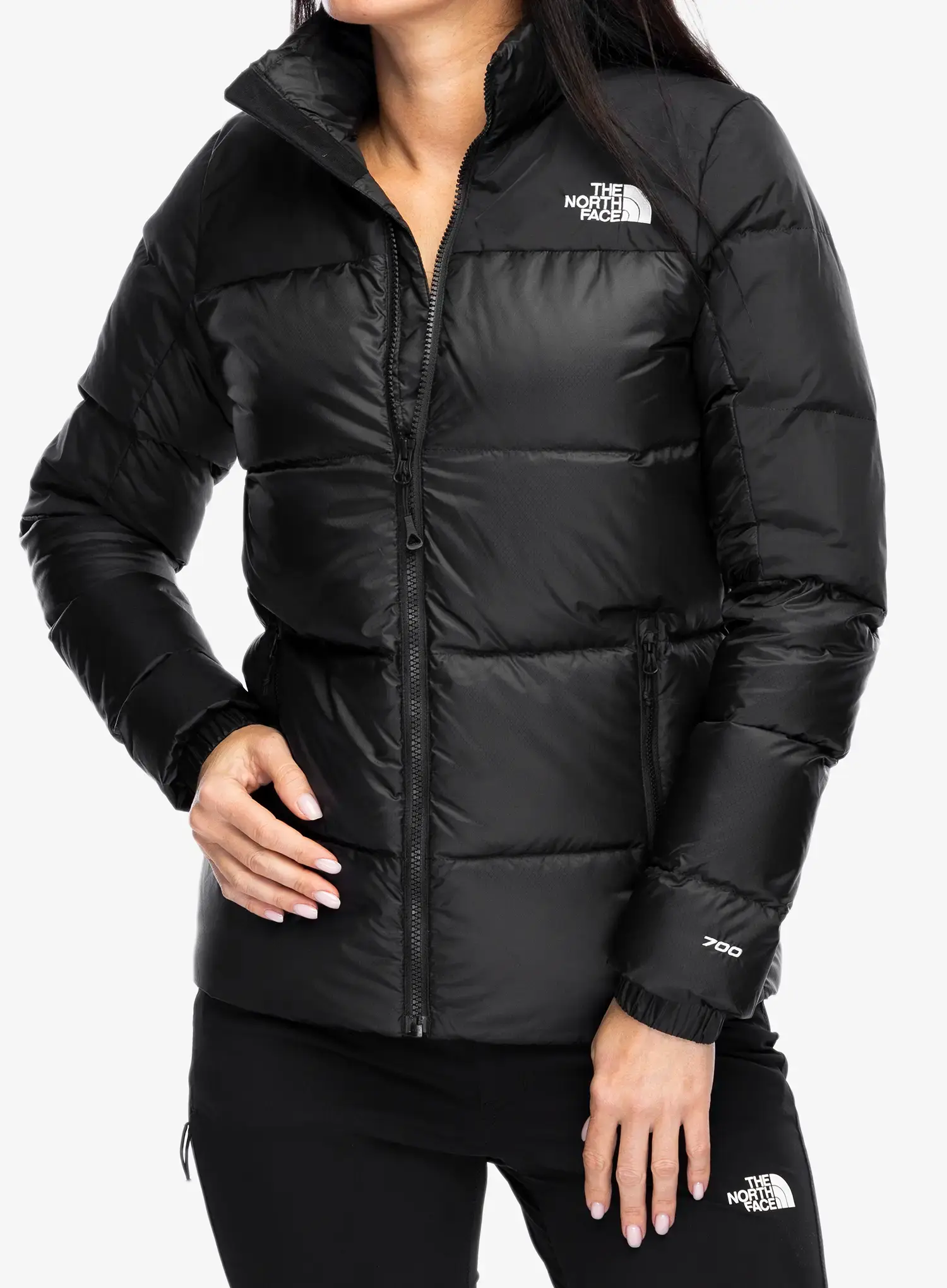 Ženska perjana jakna The North Face Diablo Down 2.0 Jacket - tnf black heather/tnf black