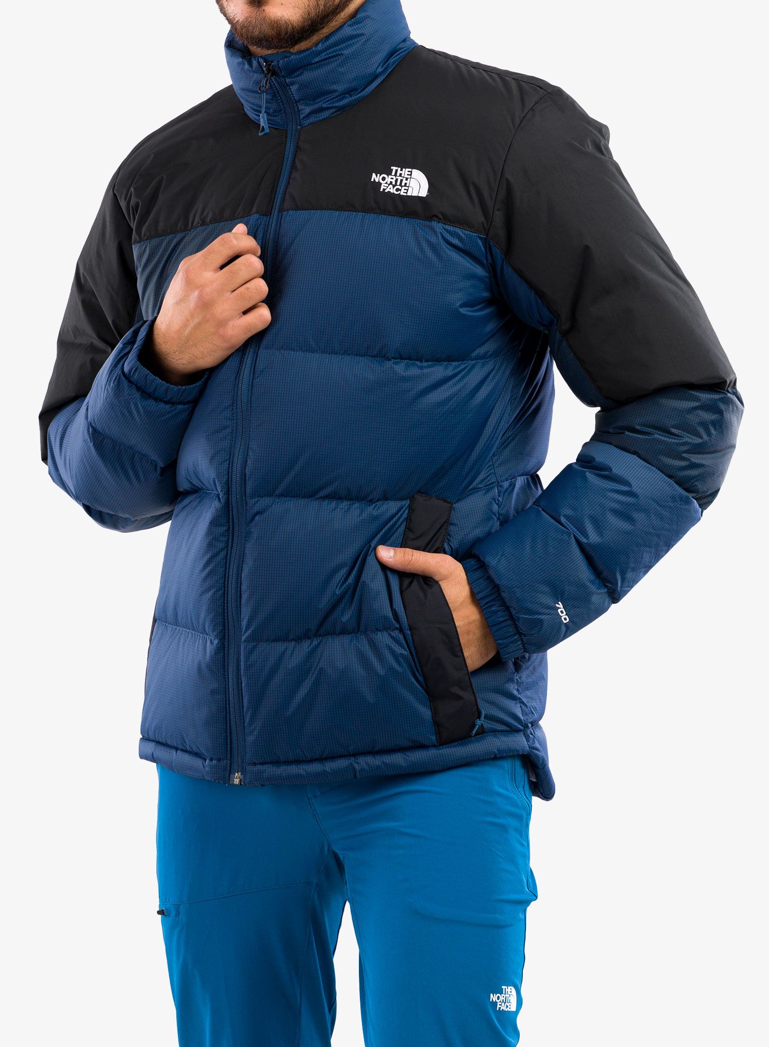 Pernata jakna The North Face Diablo Down Jacket - shady blue/tnf black