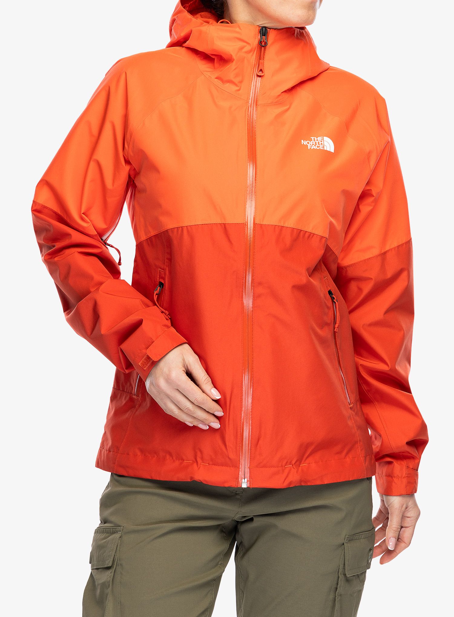 Ženska jakna The North Face Diablo Dynamic Zip-In Jacket - orange/auburn