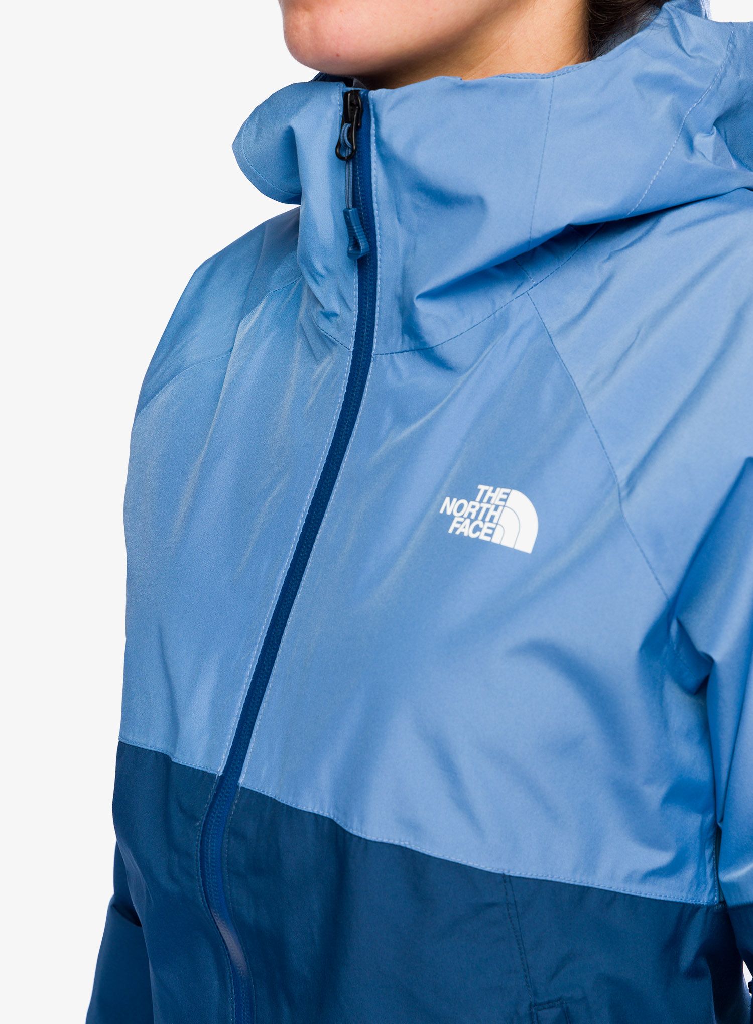 Ženska jakna s membranom The North Face Diablo Dynamic Zip-In Jacket - stone/blue