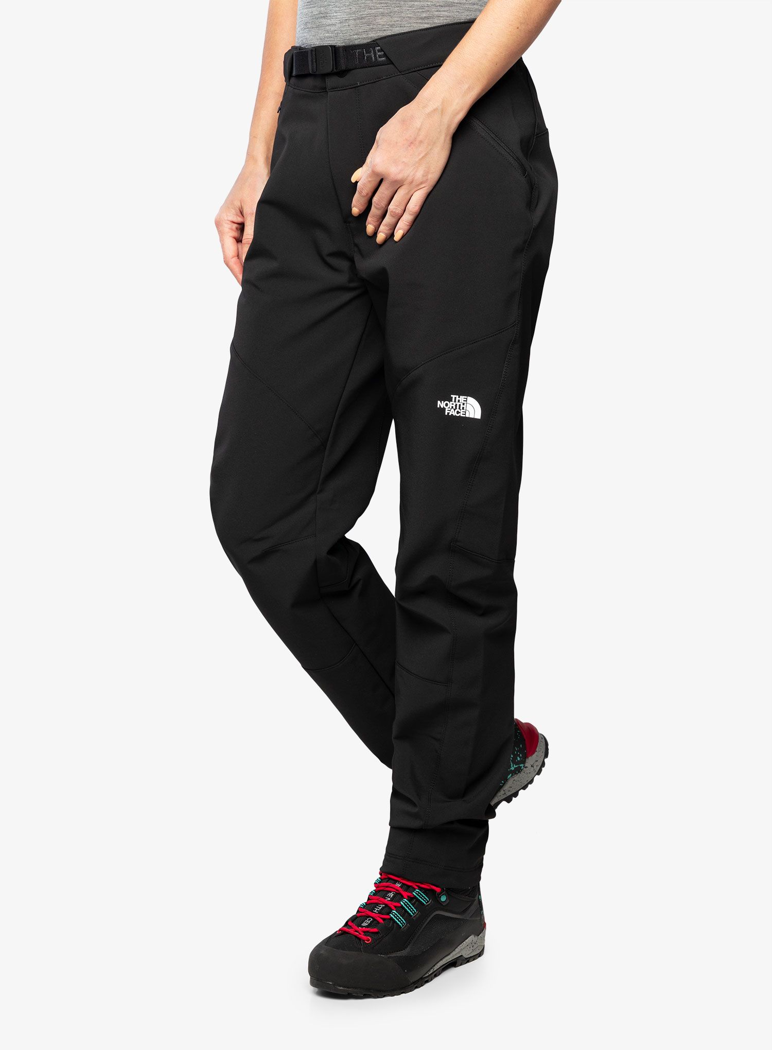 Ženske softshell hlače The North Face Diablo Reg Straight Pant - tnf black