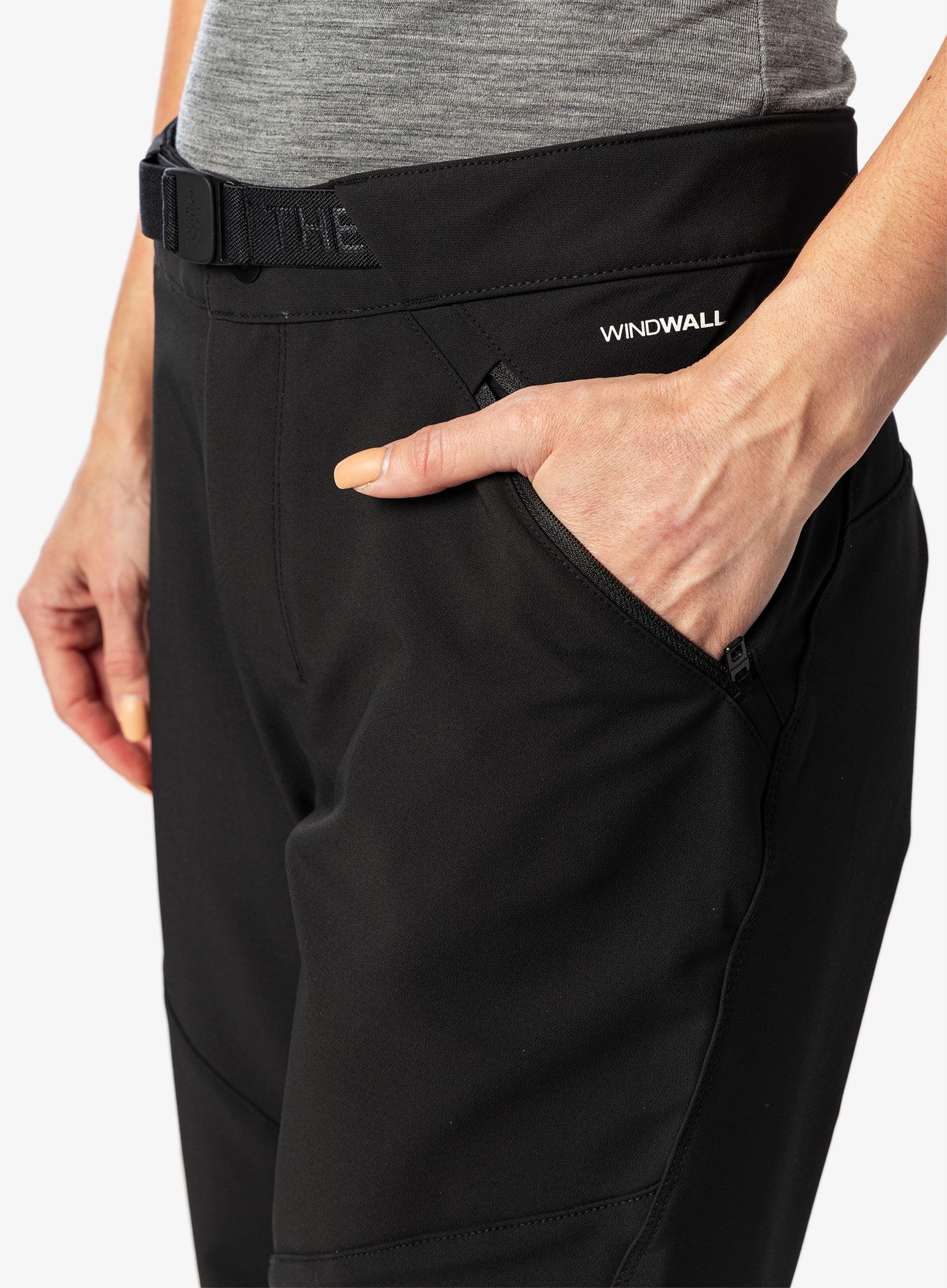 Ženske softshell hlače The North Face Diablo Reg Straight Pant - tnf black