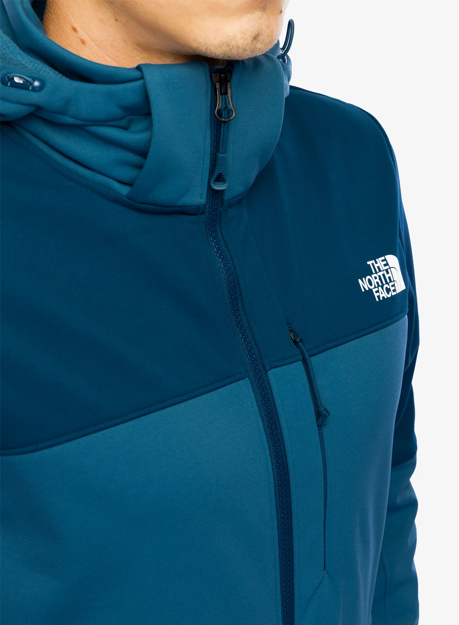 Softshell jakna The North Face Diablo Softshell Detachable Hood - midnight petrol/mallard blue