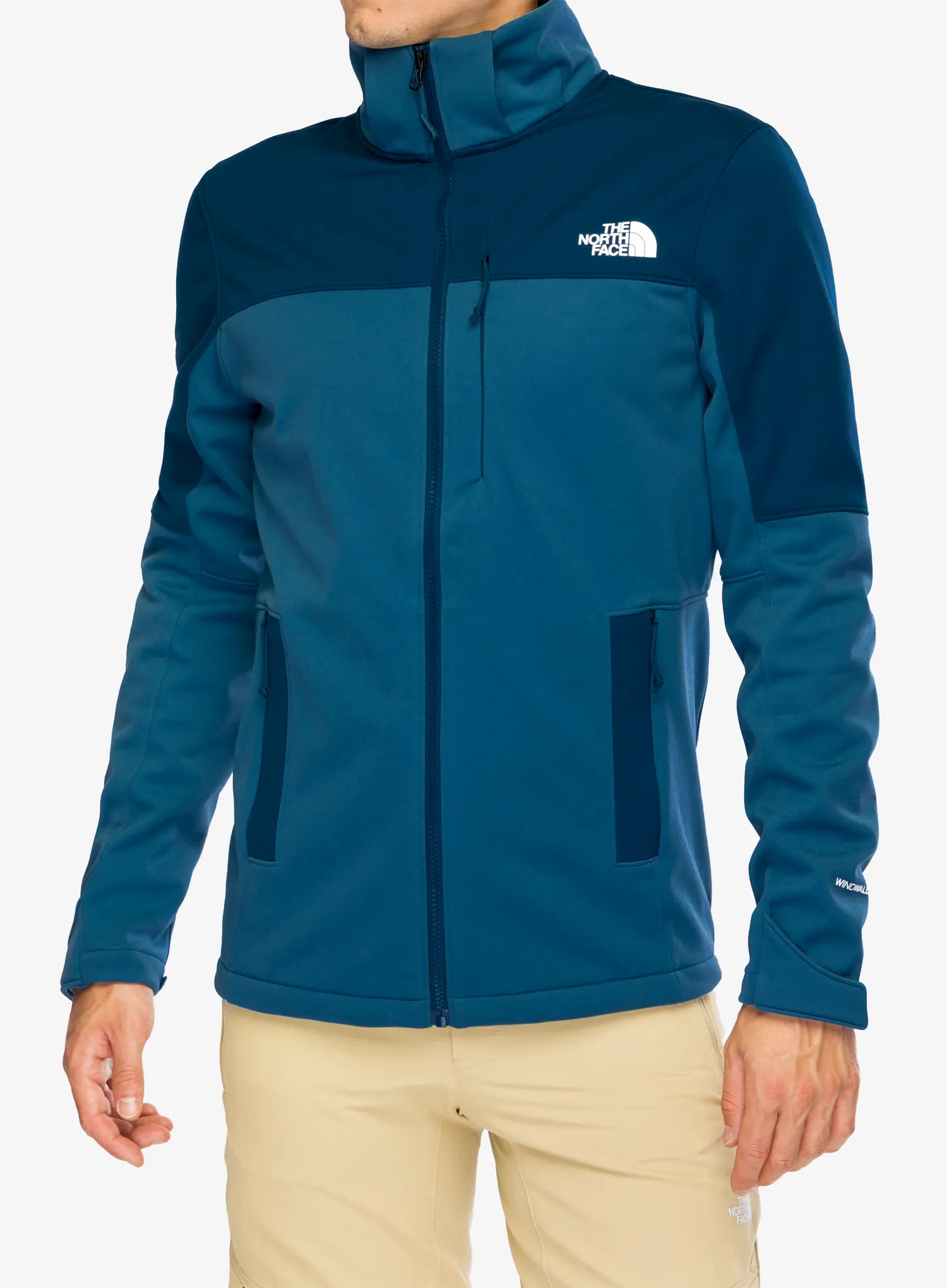 Softshell jakna The North Face Diablo Softshell Detachable Hood - midnight petrol/mallard blue