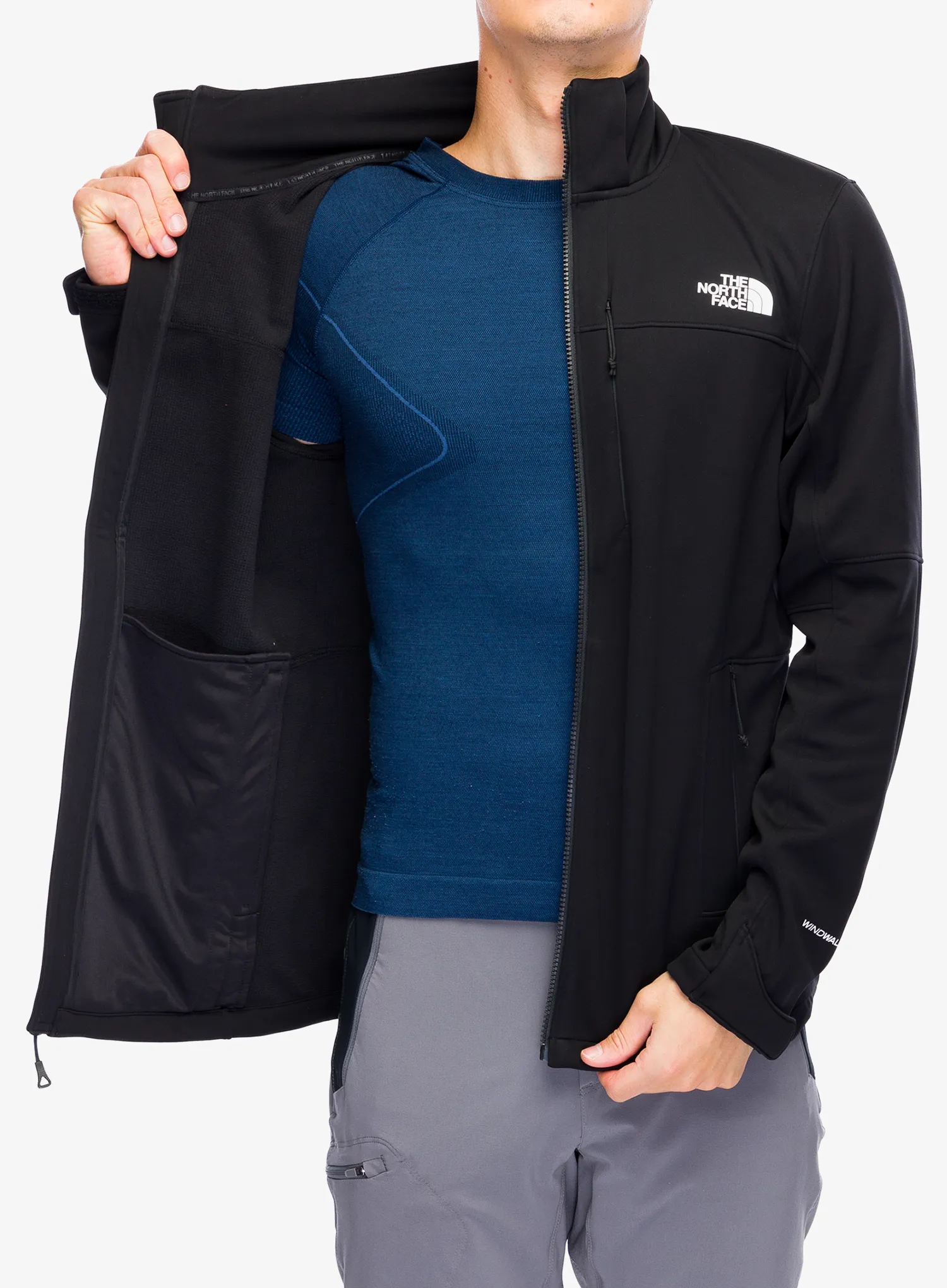 Softshell jakna The North Face Diablo Softshell Detachable Hood - tnf black/tnf black