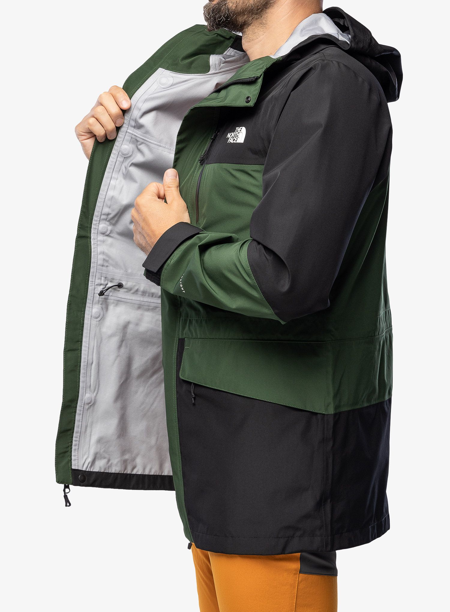 Kišna jakna The North Face Dryzzle All Weather Jkt FUTURELIGHT - pine/black