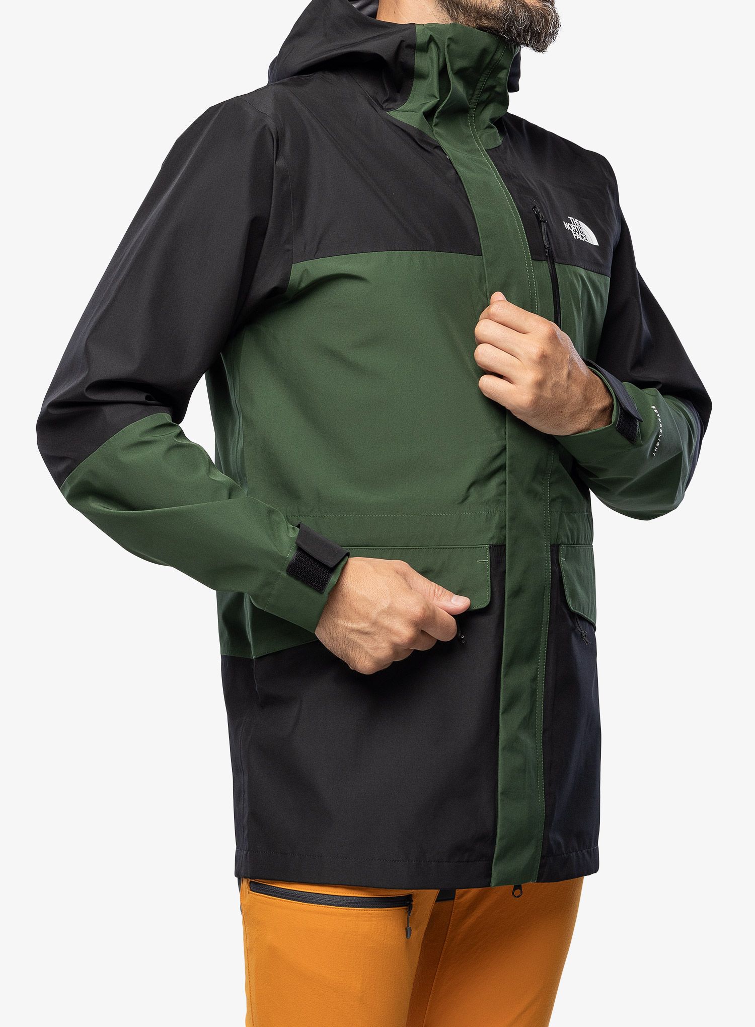 Kišna jakna The North Face Dryzzle All Weather Jkt FUTURELIGHT - pine/black